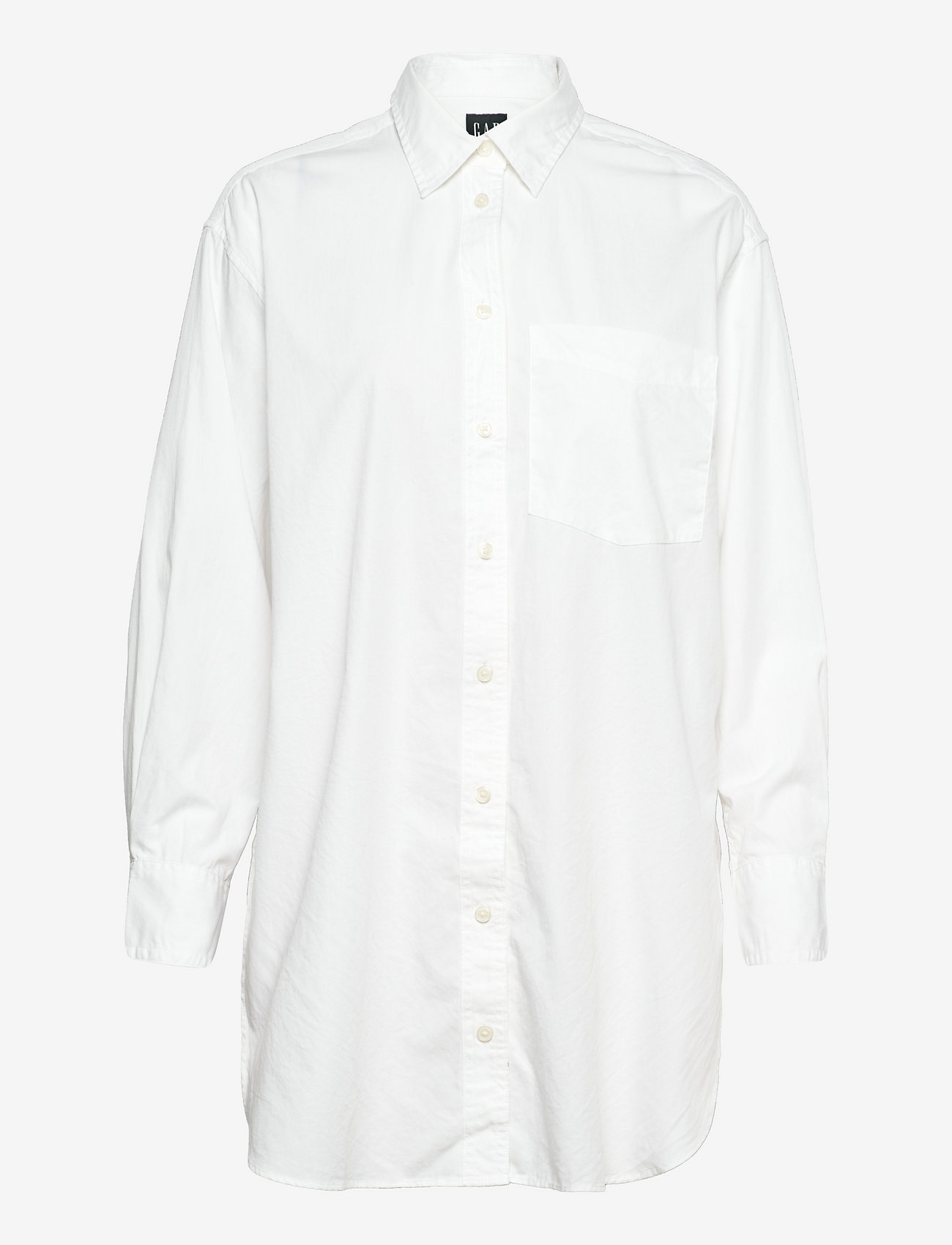 GAP - 100% Organic Cotton Weekend Tunic Shirt - optic white - 0