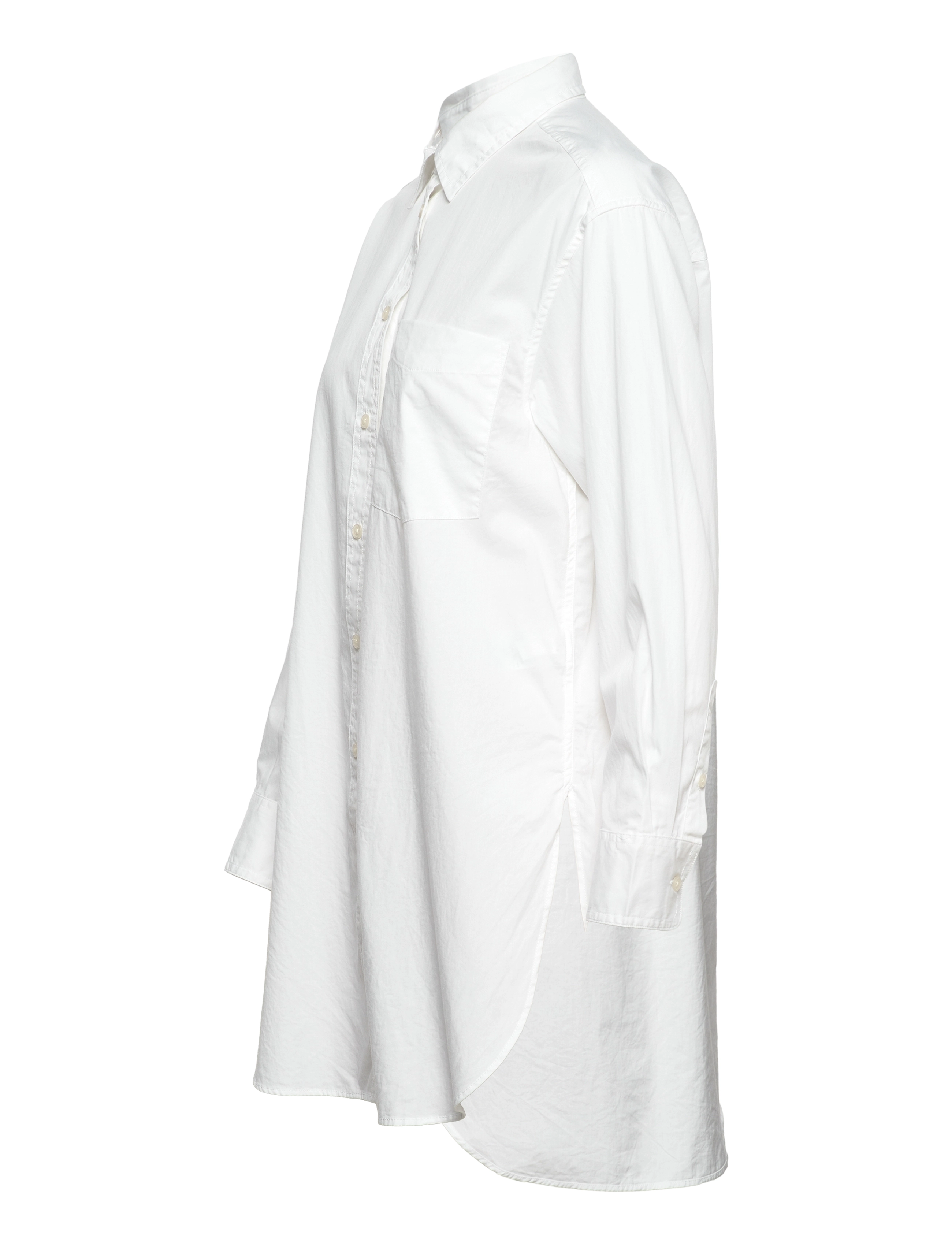 GAP - 100% Organic Cotton Weekend Tunic Shirt - optic white - 2