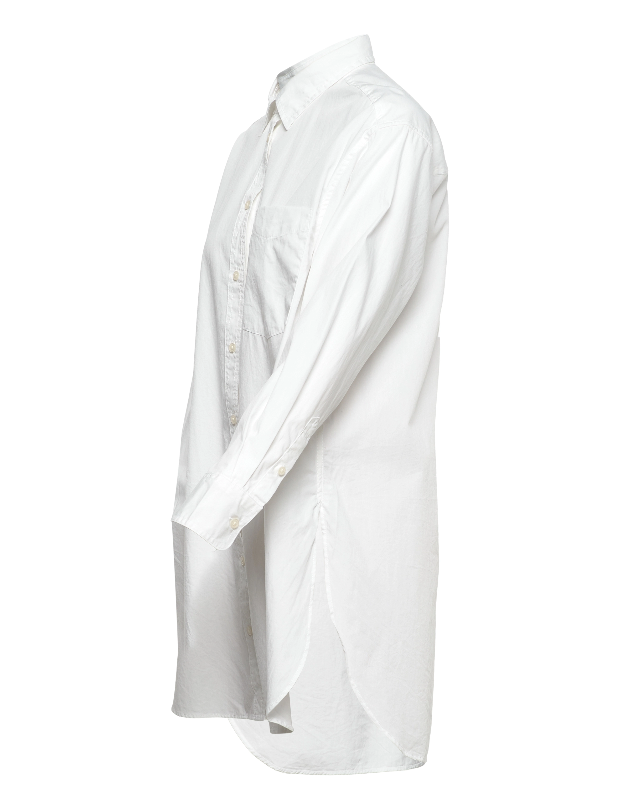 GAP - 100% Organic Cotton Weekend Tunic Shirt - optic white - 3