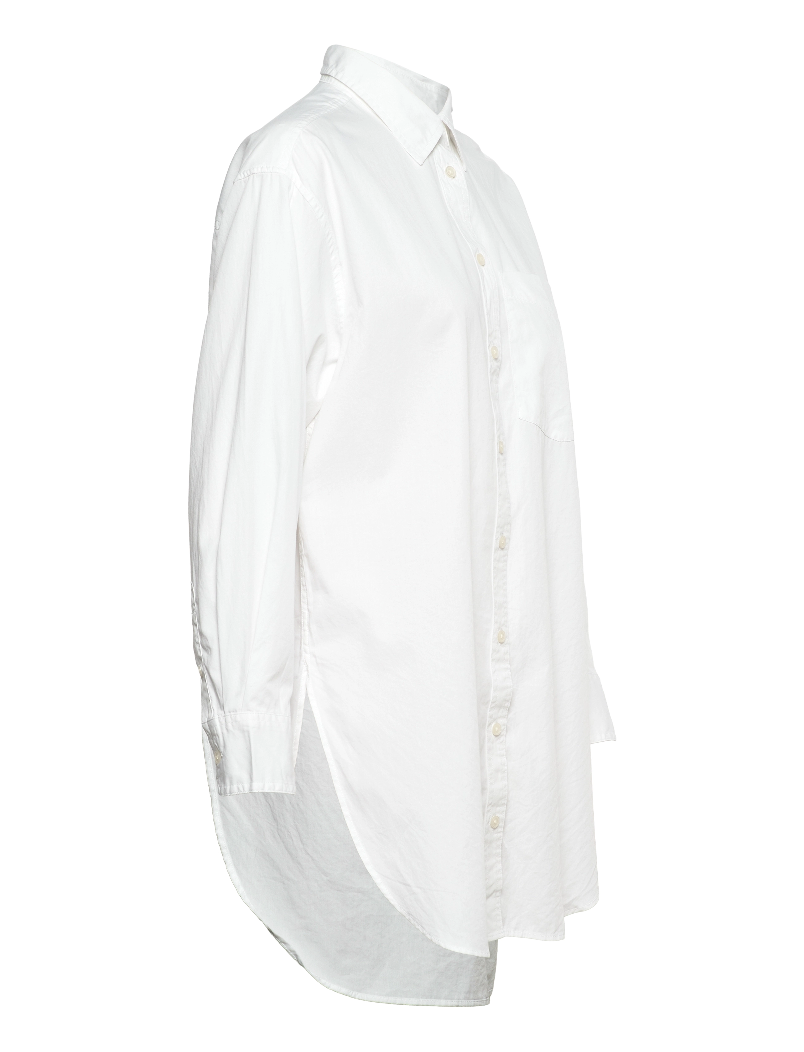 GAP - 100% Organic Cotton Weekend Tunic Shirt - optic white - 4
