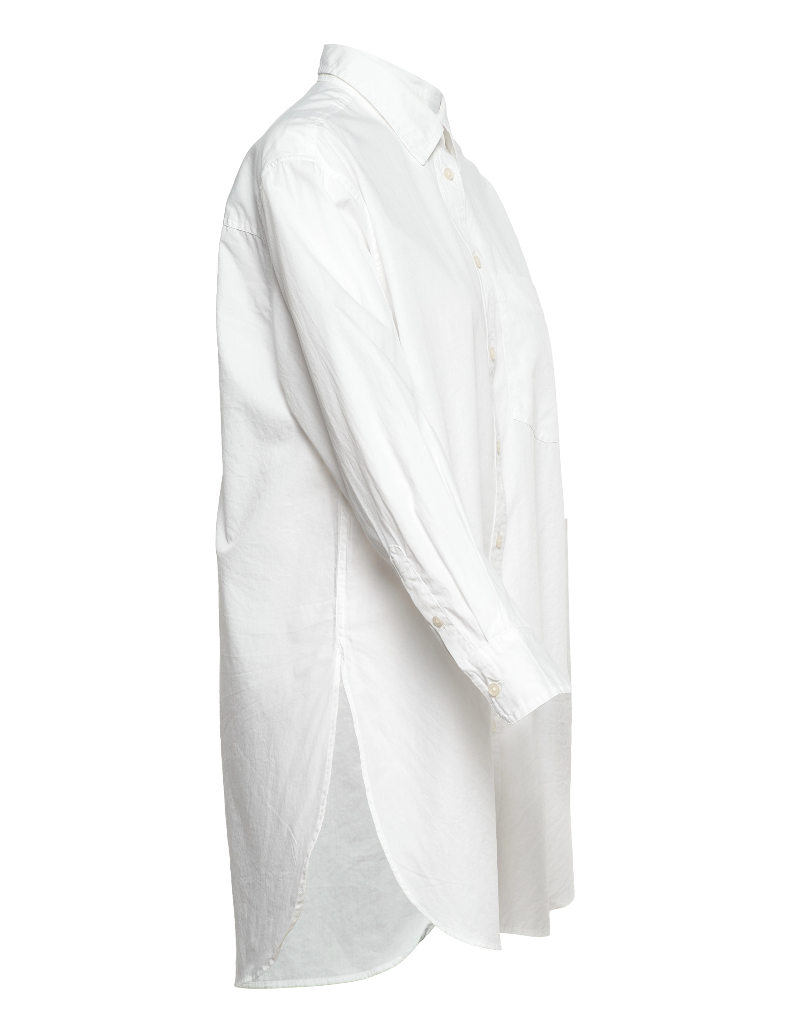 GAP - 100% Organic Cotton Weekend Tunic Shirt - optic white - 5