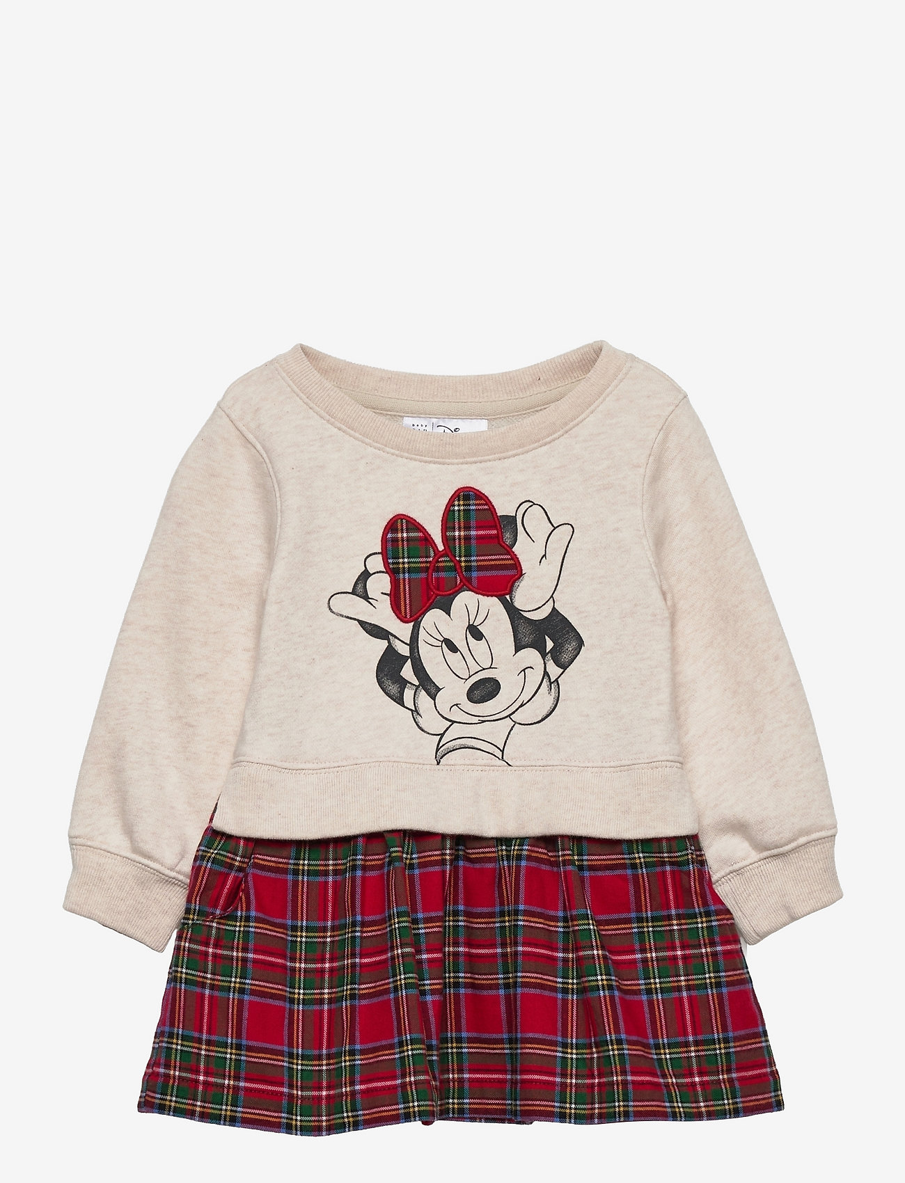 GAP - babyGap | Disney Minnie Mouse Graphic Mix Media Dress - minnie adorable - 0