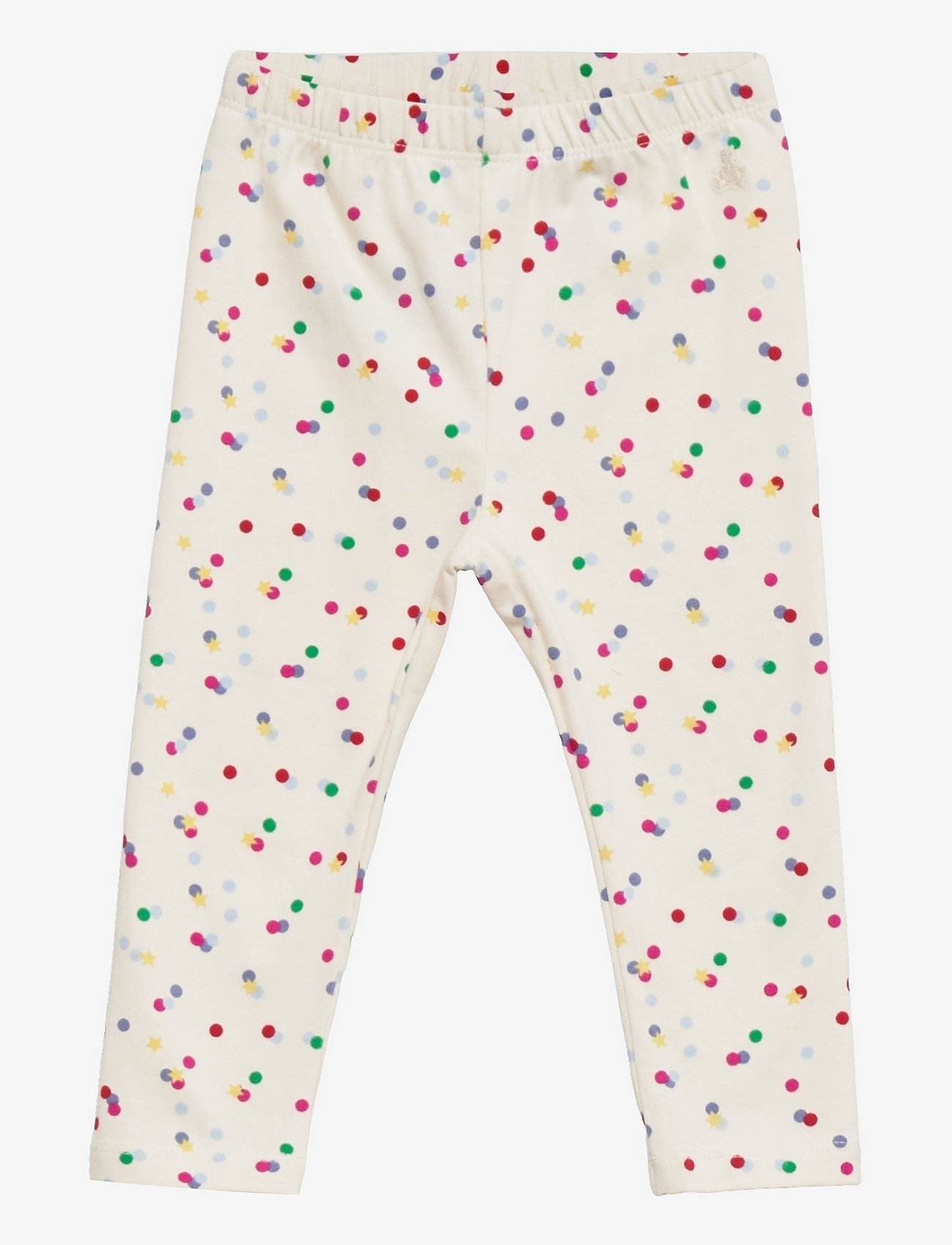 GAP - Baby Organic Cotton Print Leggings - ivory frost - 0