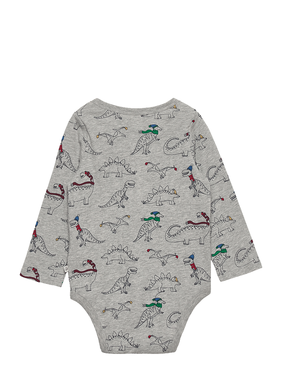 GAP - Baby 100% Organic Cotton Mix and Match Print Bodysuit - dinosaur - 1