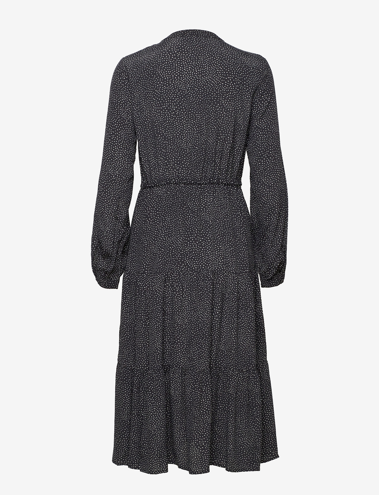 GAP - LENZING ECOVERO Tiered Midi Dress - dash geo true black - 1