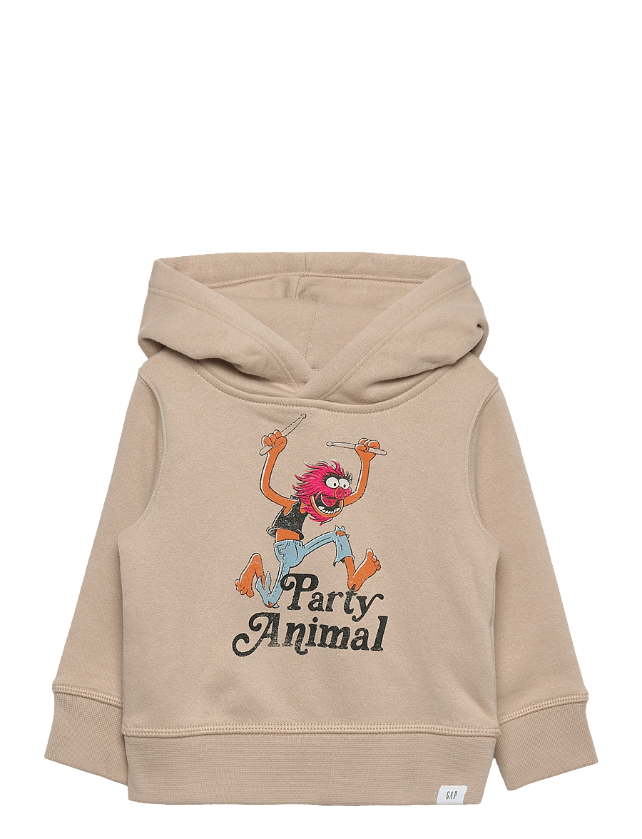 GAP - babyGap | Disney Muppets Graphic Hoodie - sand khaki - 0