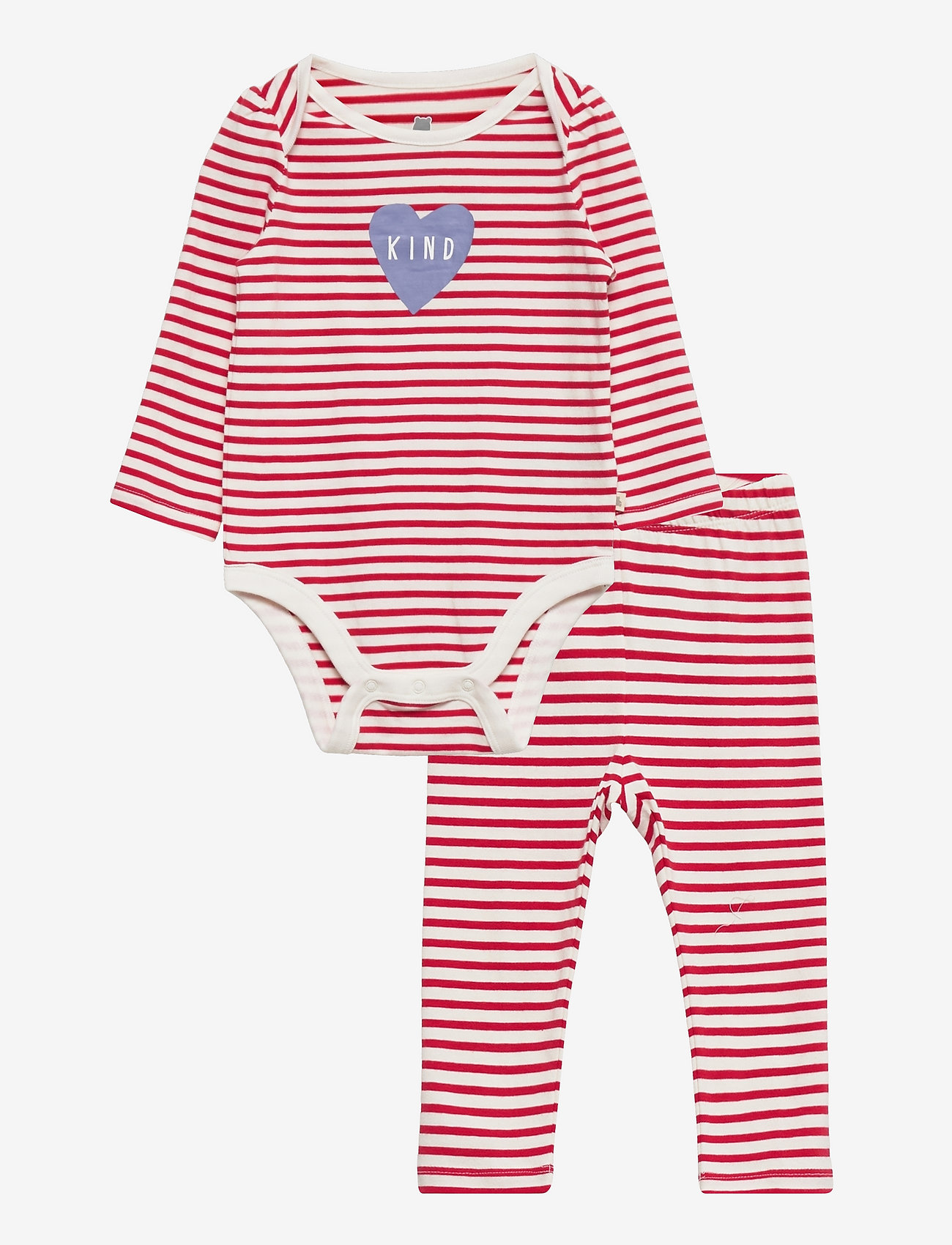 GAP - BF DB OUTFIT SET - modern red stripe - 0