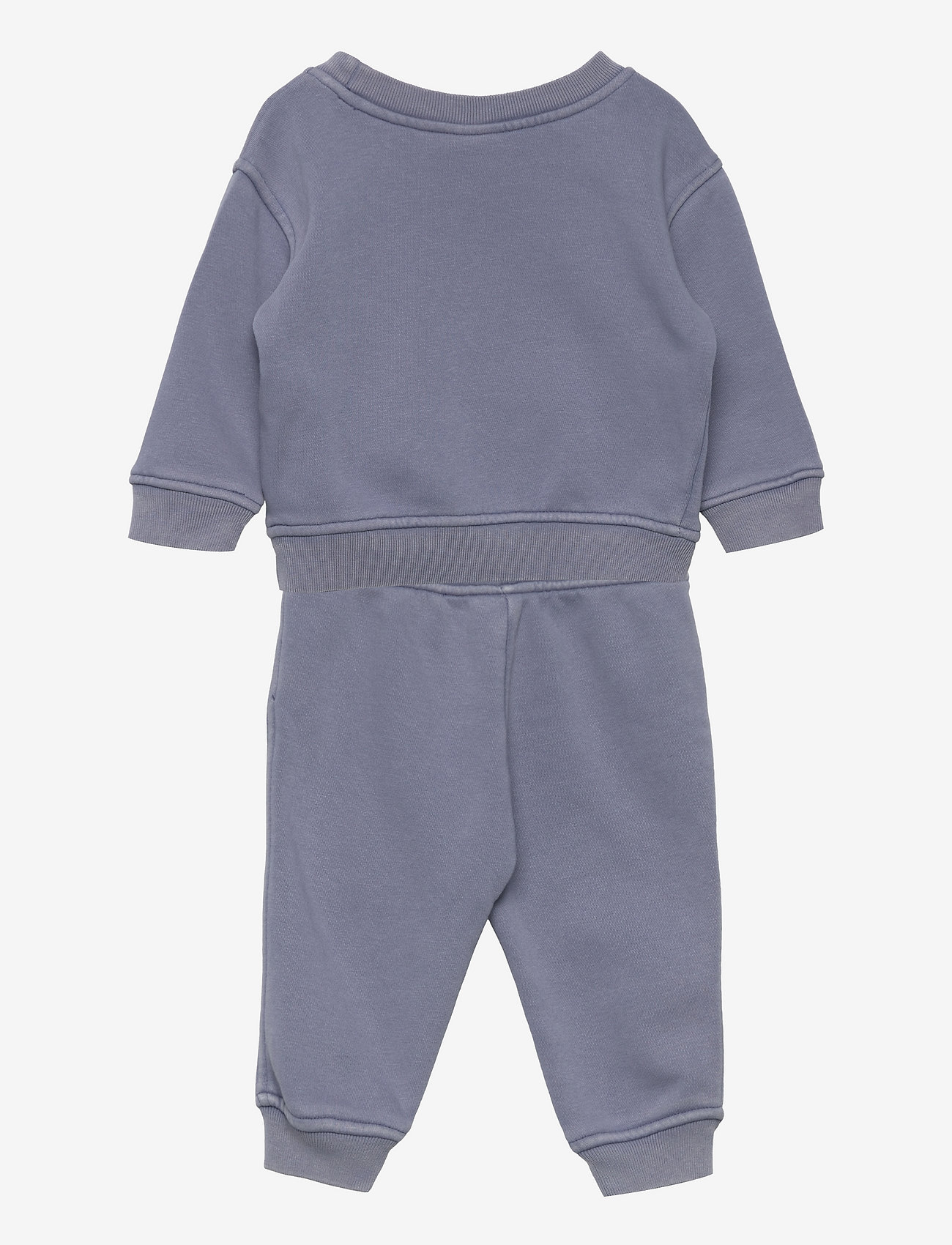 GAP - Baby Crewneck Sweatshirt Outfit Set - daisy blue - 1