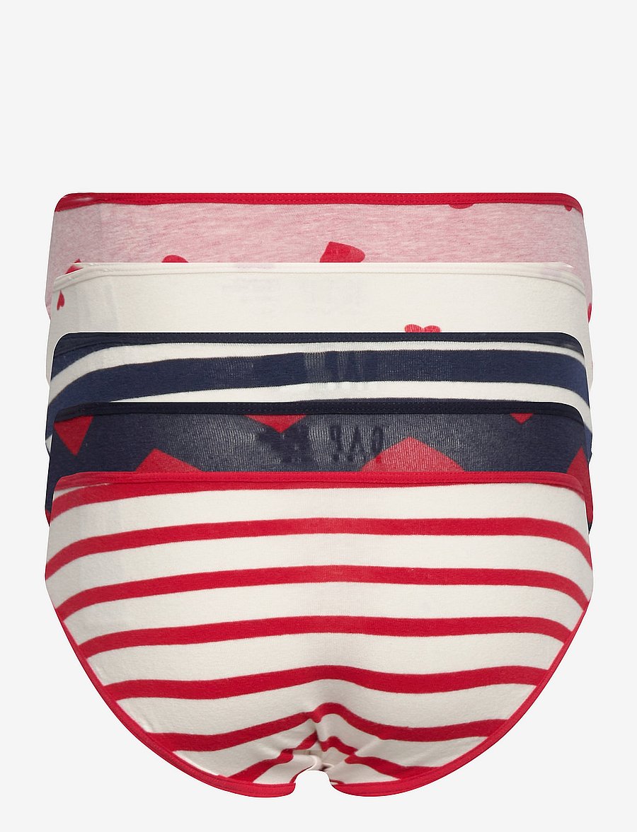 GAP - Kids Organic Cotton Print Bikini Briefs (5-Pack) - multi - 1