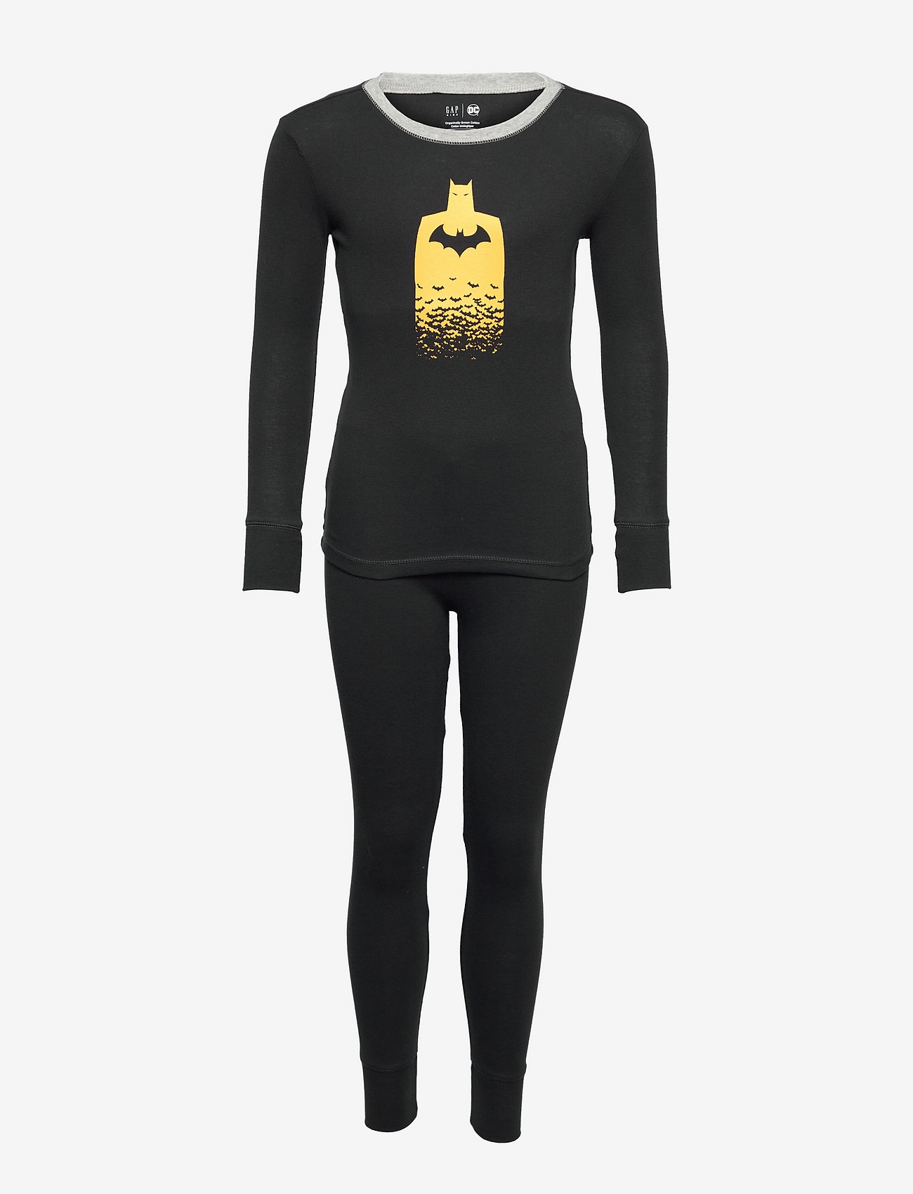 GAP - GapKids | DC Batman 100% Organic Cotton Graphic PJ Set - moonless night - 0