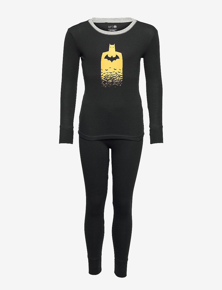 GAP - GapKids | DC™ Batman 100% Organic Cotton Graphic PJ Set - moonless night - 0