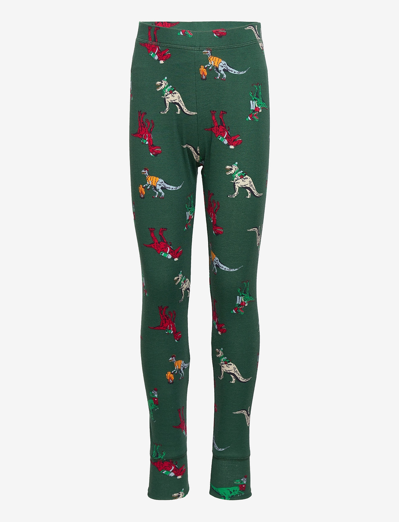 GAP - Kids 100% Organic Cotton Dinosaur Print PJ Set - bistro green 19-5408 - 2
