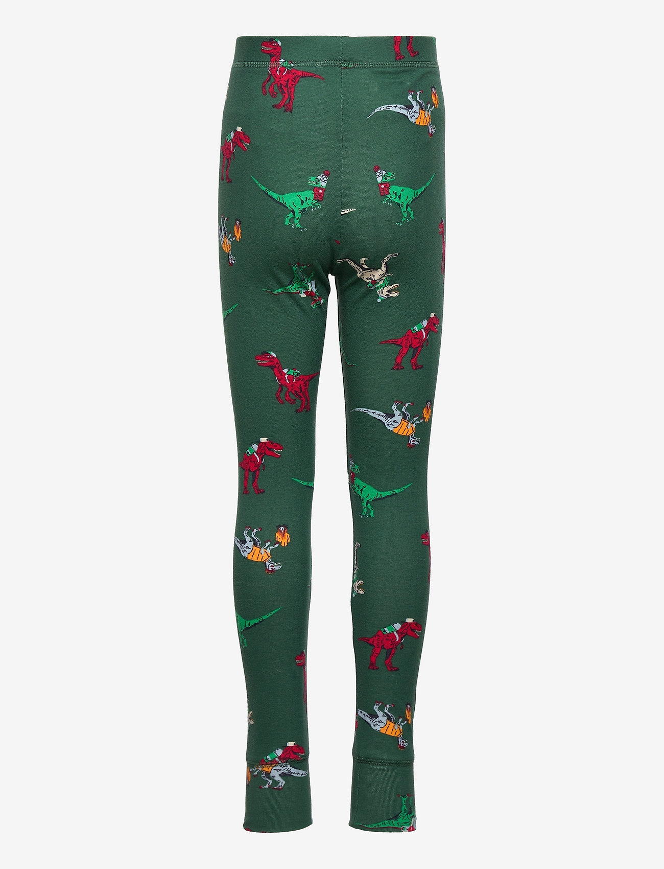GAP - Kids 100% Organic Cotton Dinosaur Print PJ Set - bistro green 19-5408 - 3