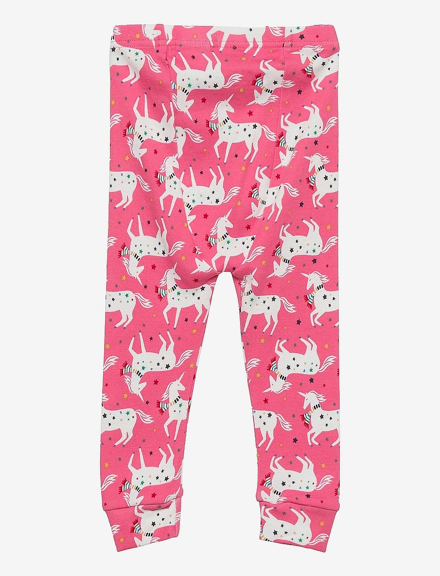 GAP - babyGap 100% Organic Cotton Unicorn Print PJ Set - coral - 3