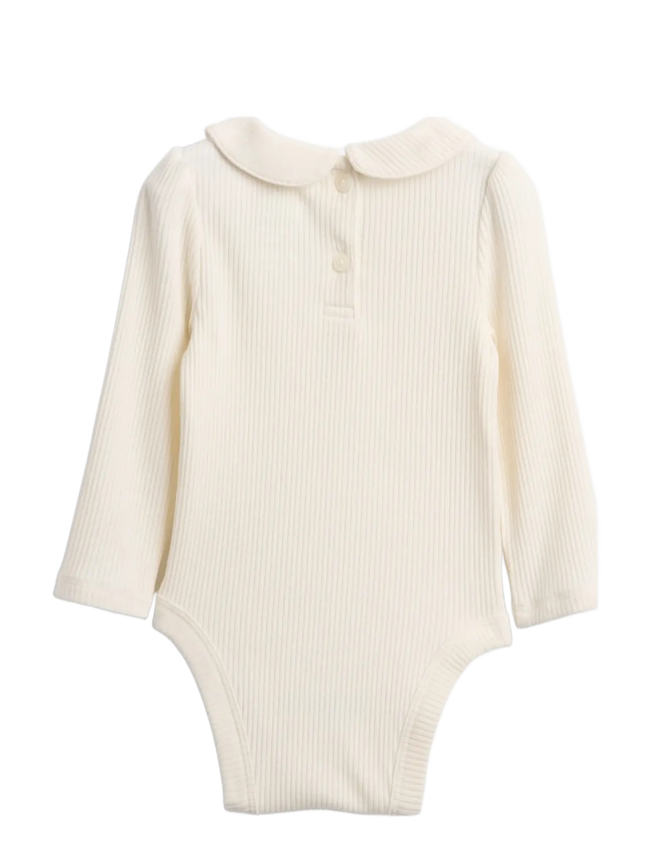 GAP - Baby First Favorites TinyRib Bodysuit - ivory frost - 1