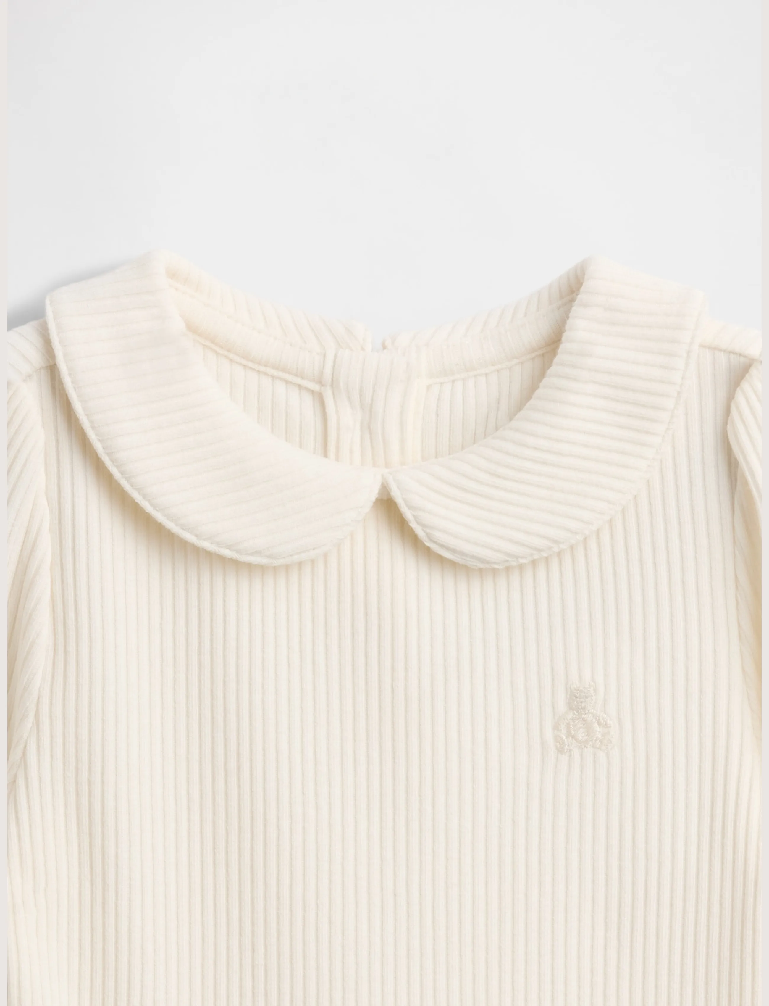 GAP - Baby First Favorites TinyRib Bodysuit - ivory frost - 2