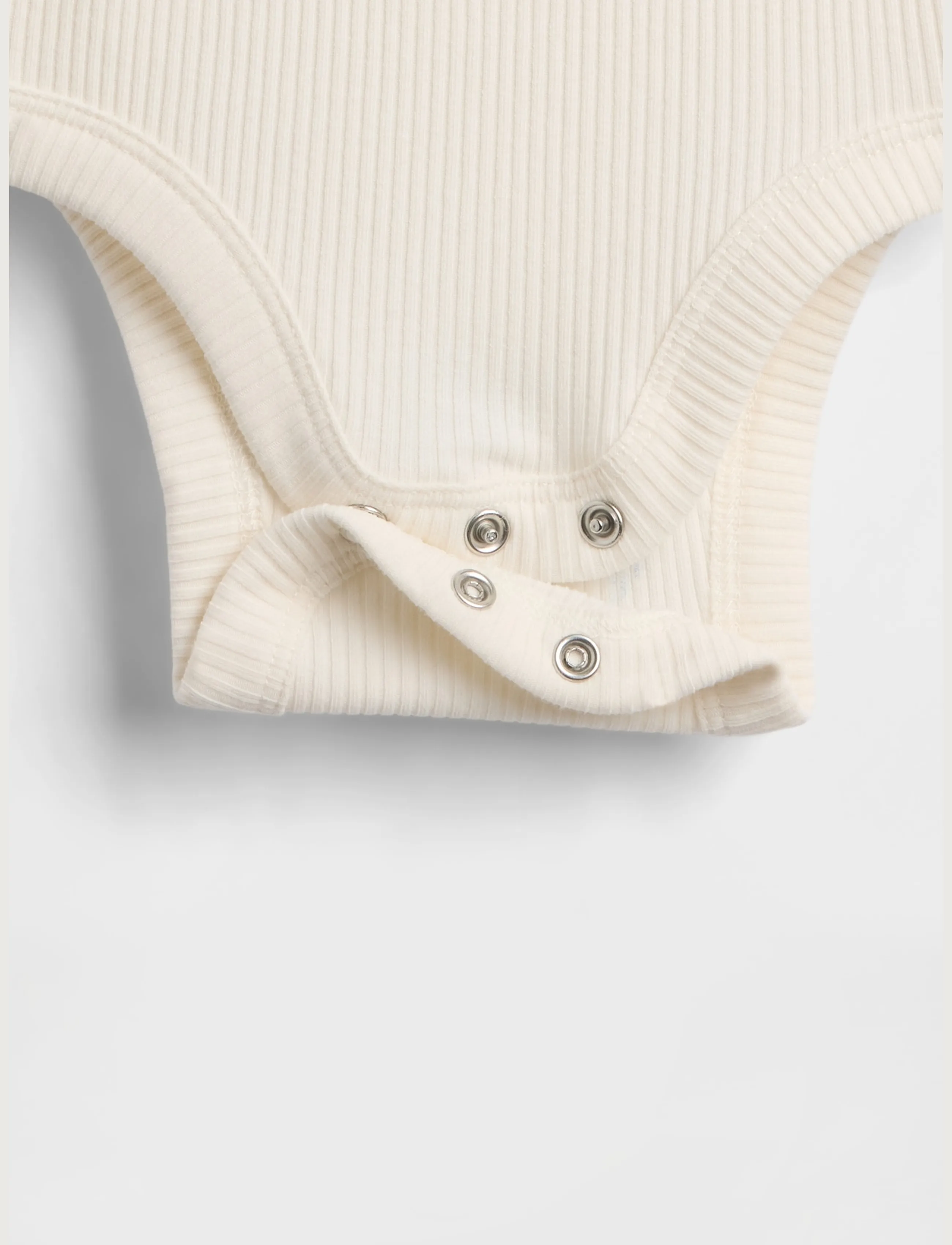 GAP - Baby First Favorites TinyRib Bodysuit - ivory frost - 3