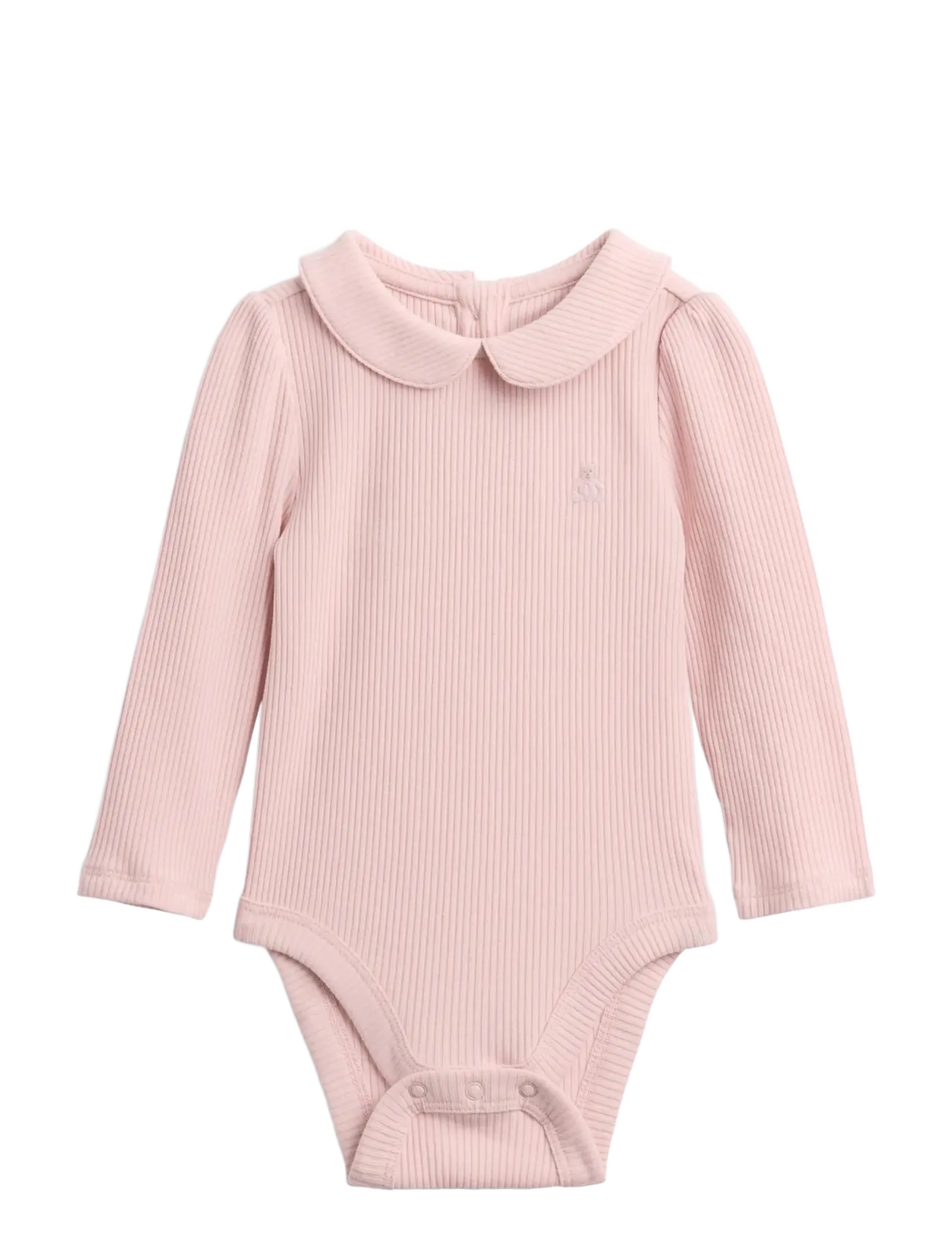 GAP Baby First Favorites Tinyrib Bodysuit, 56/62, Pink, Bodys > Langærmede, Børn