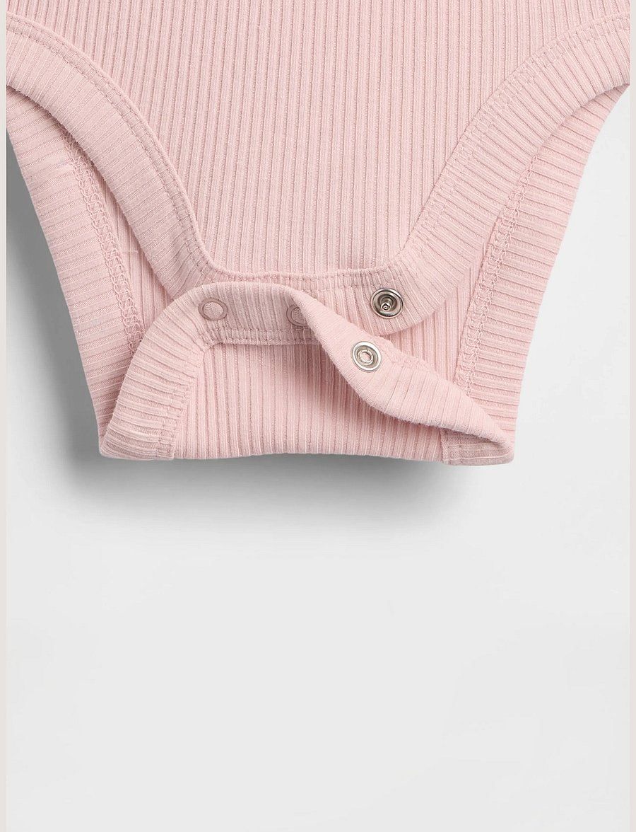 GAP - Baby First Favorites TinyRib Bodysuit - primitive - 3