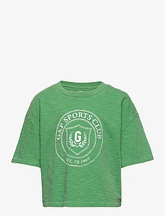 Teen 100% Organic Cotton Boxy Graphic T-Shirt, GAP
