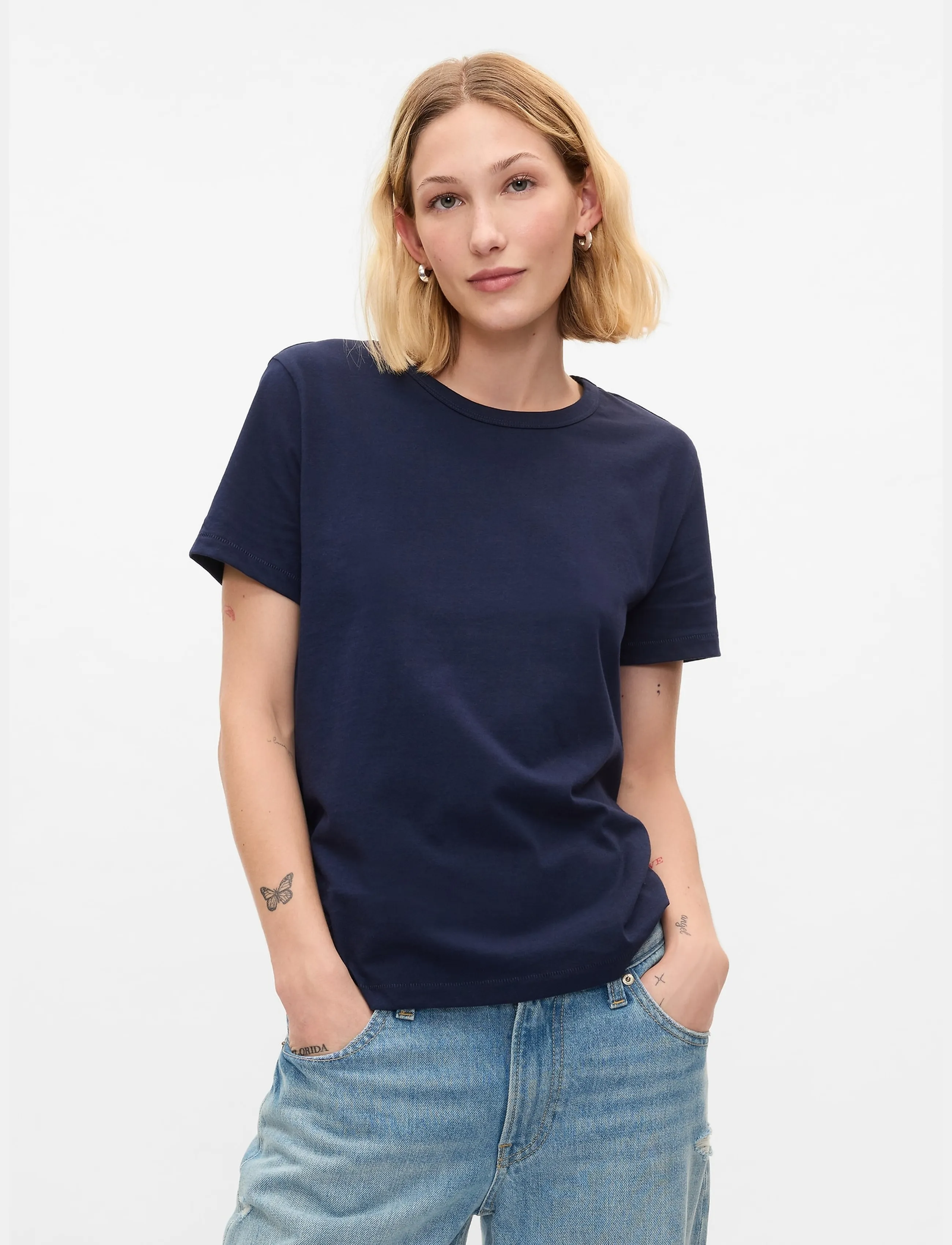 Organic Cotton Vintagesoft T-Shirt From The Gap Collection