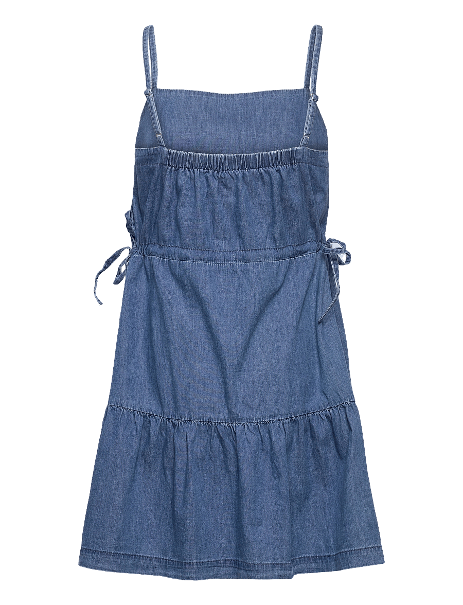 GAP - Denim Tiered Cami Dress with Washwell - medium indigo 27 - 1