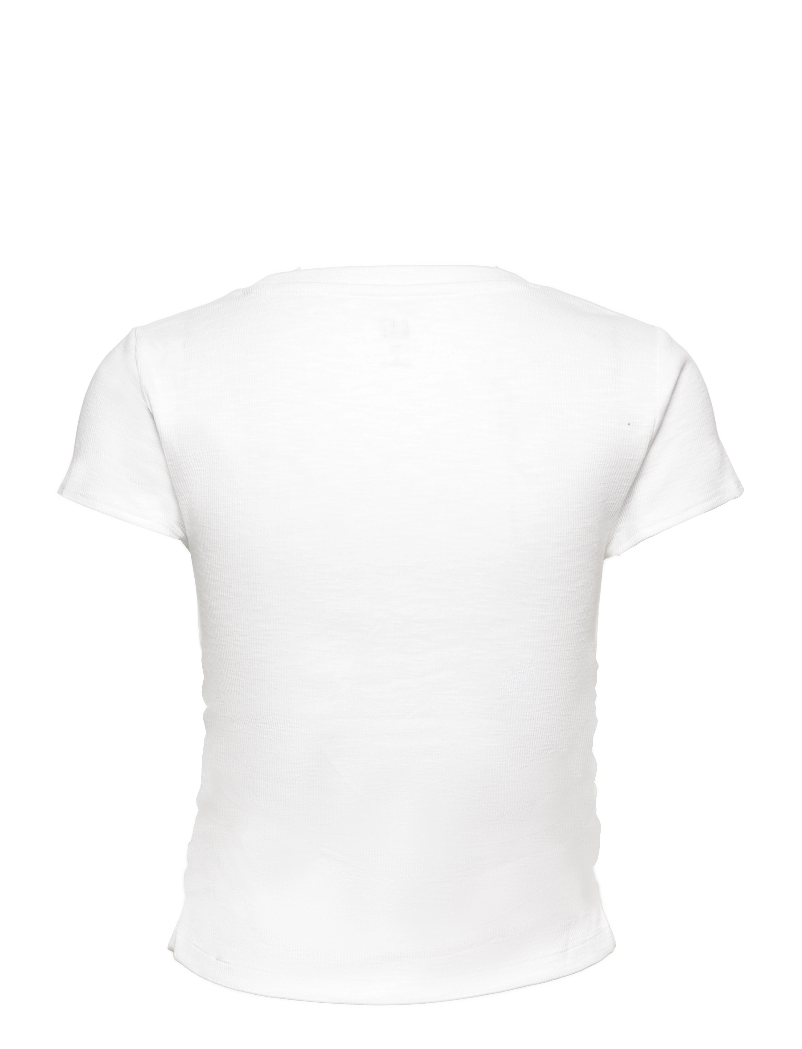 GAP - Ruched Cropped T-Shirt - optic white - 1