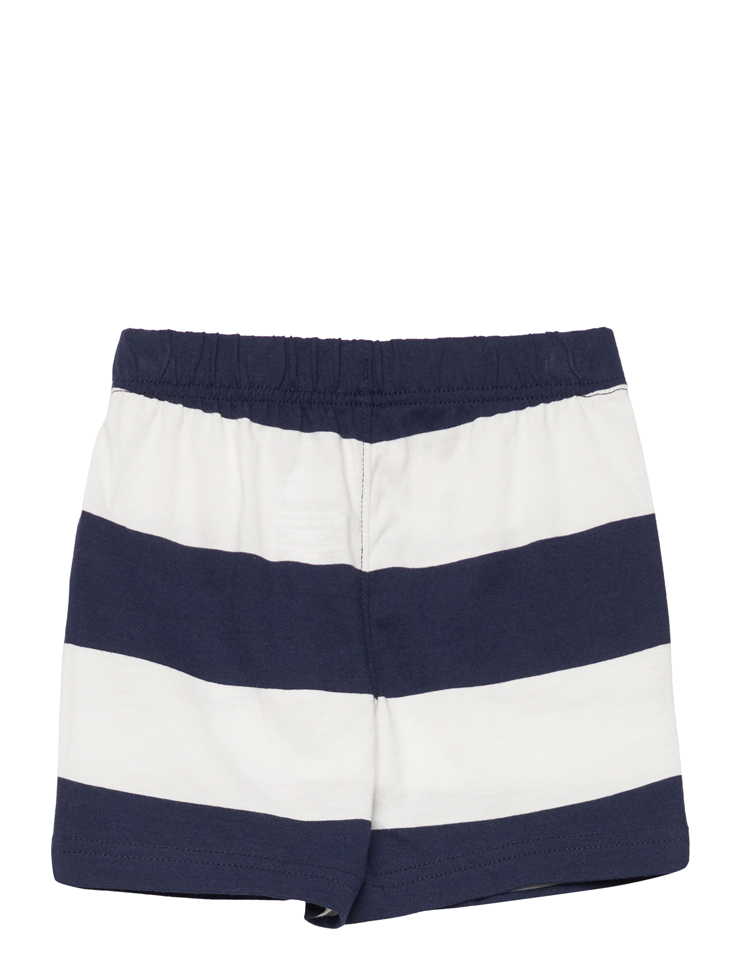 GAP - Baby 100% Organic Cotton Mix and Match Pull-On Shorts - navy stripe - 1