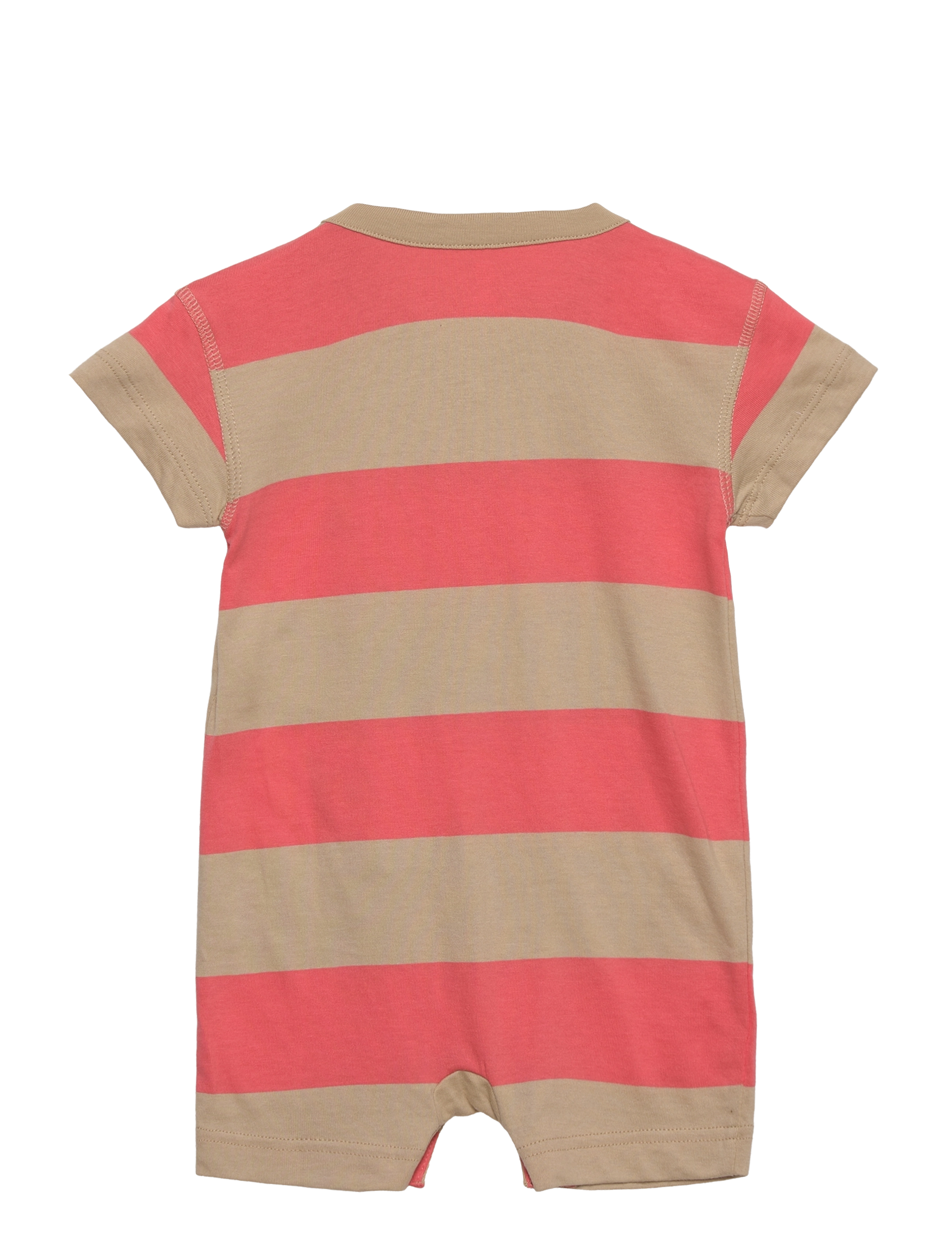 GAP - Baby Rugby Stripe Shorty One-Piece - field stone - 1