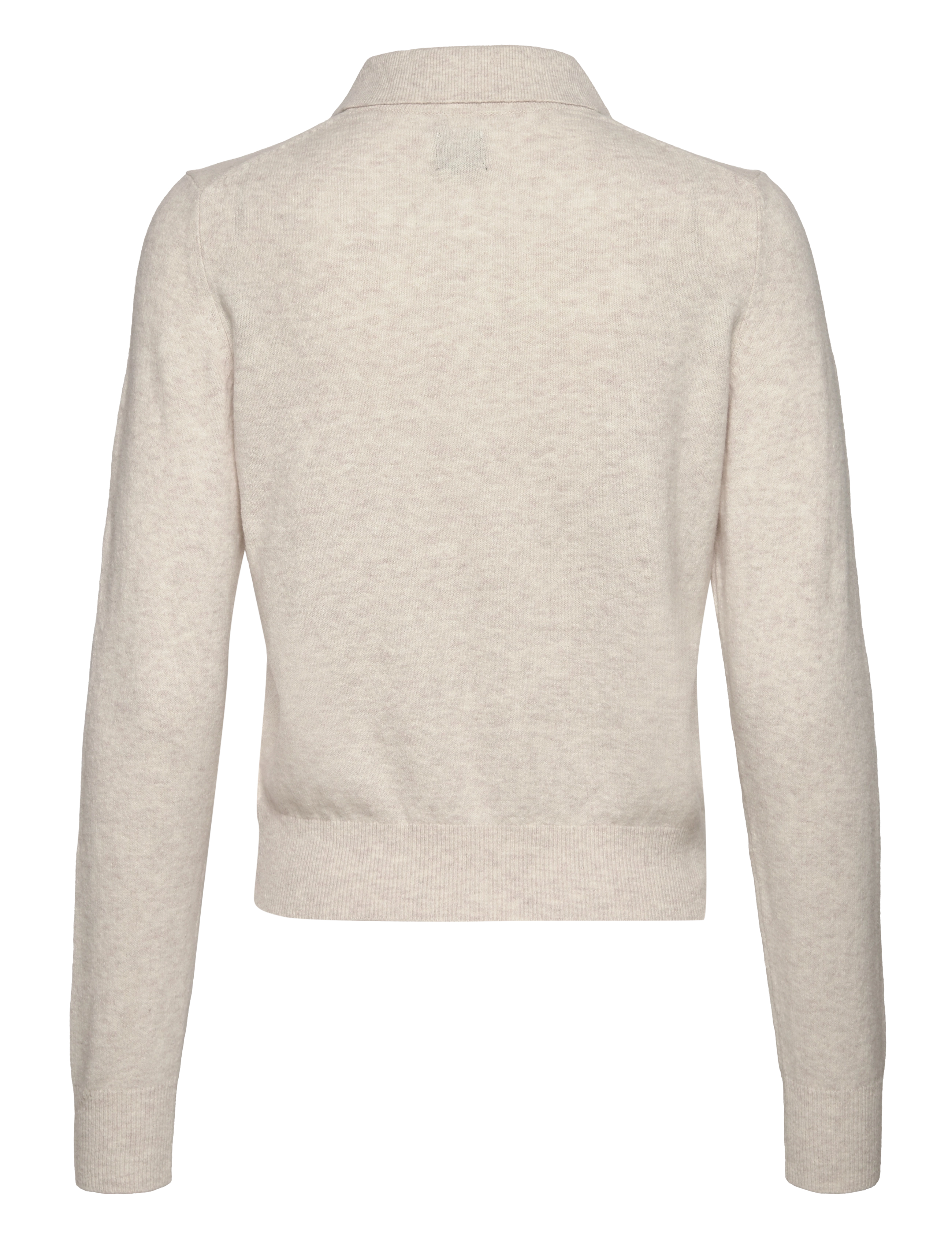 GAP - Lightweight Polo Sweater - beach pebble - 1