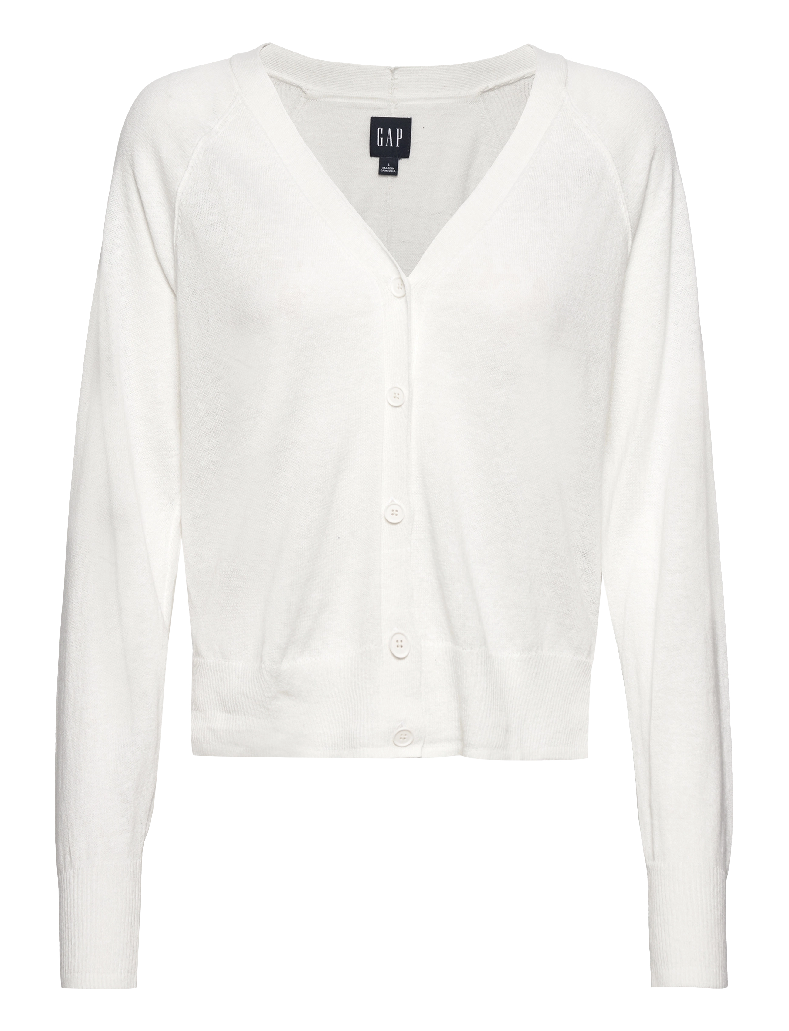 Linen Blend Cardigan - NEW OFF