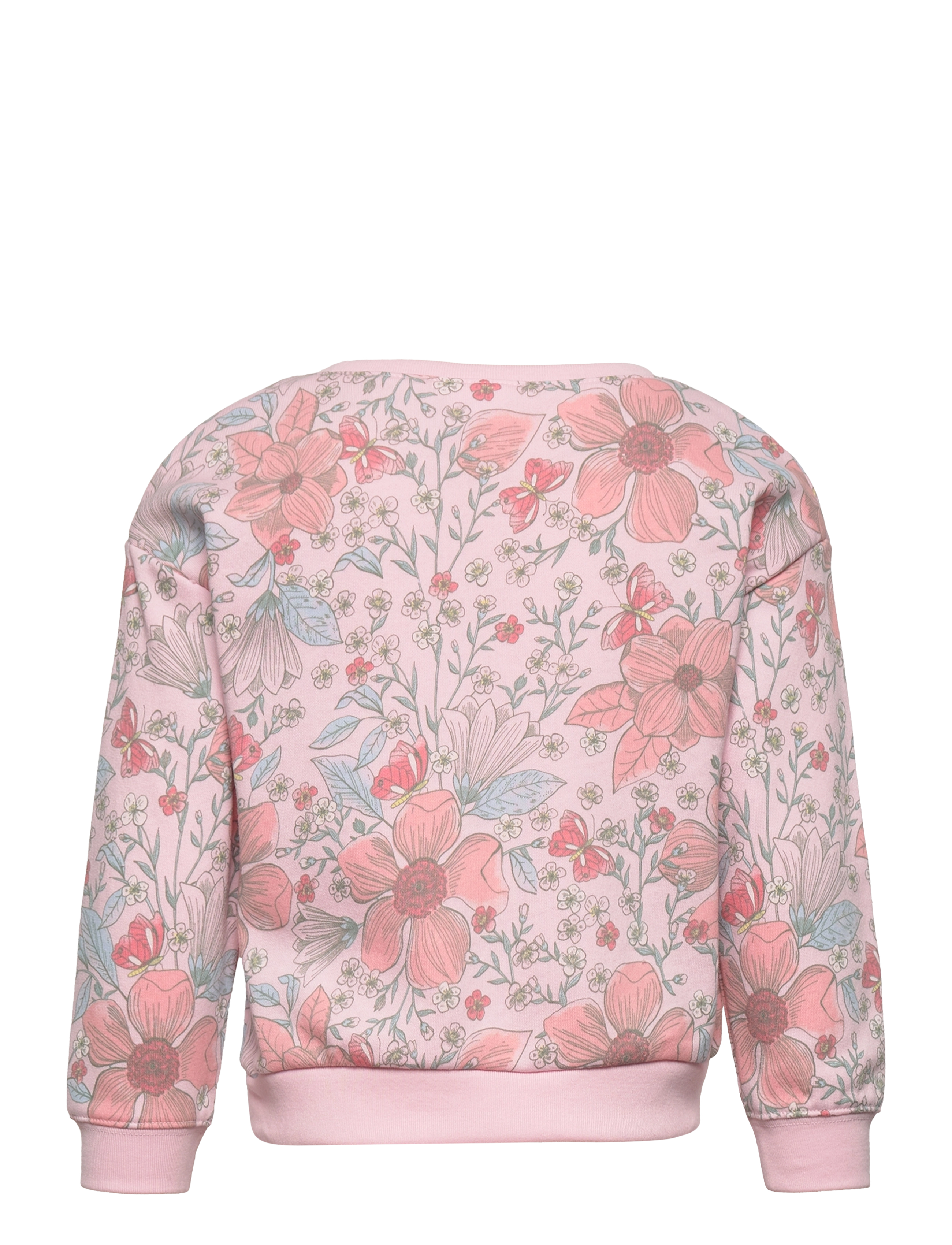 GAP - V-SP GRT SWT CREW - pink floral - 1