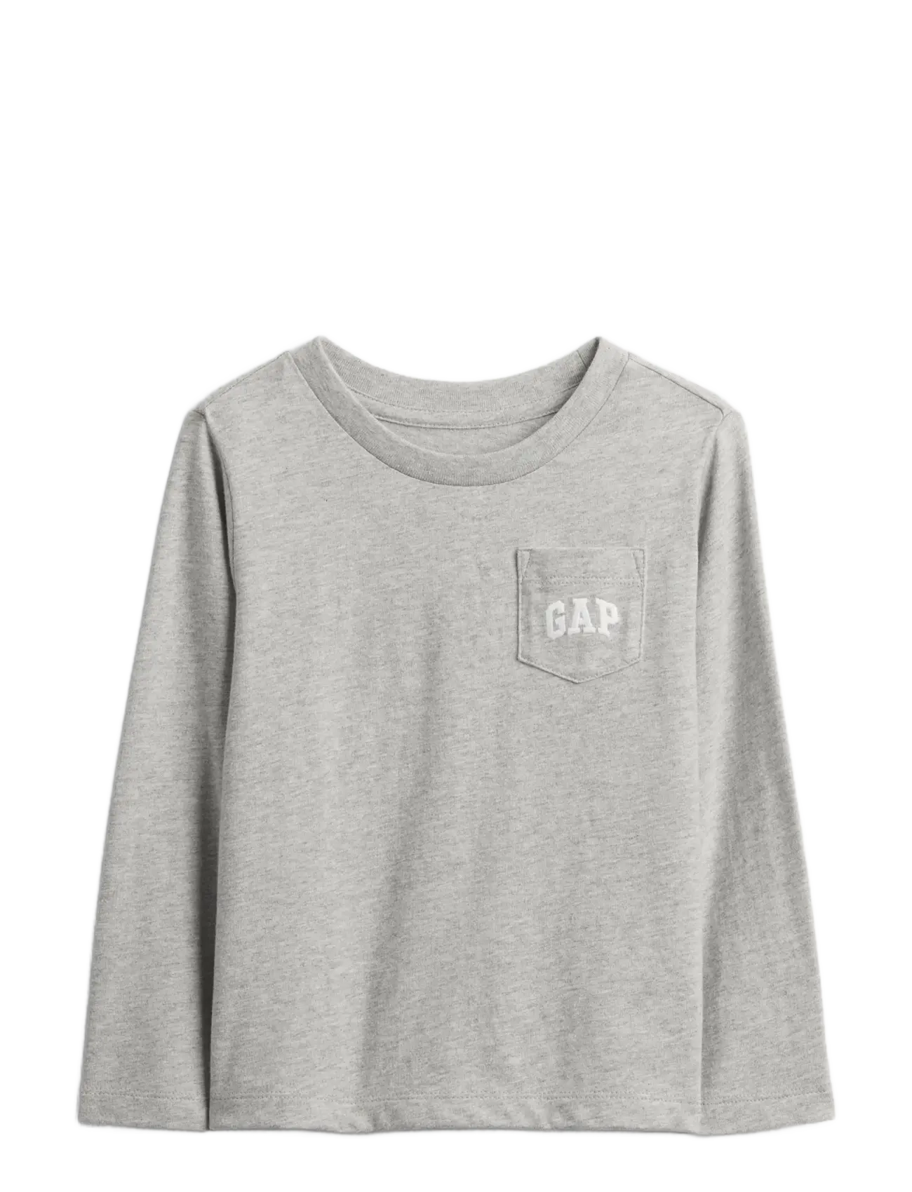 GAP Baby & Toddler Logo Pocket T-Shirt - Beebiriided - LIGHT HEATHER GREY B08 / grey