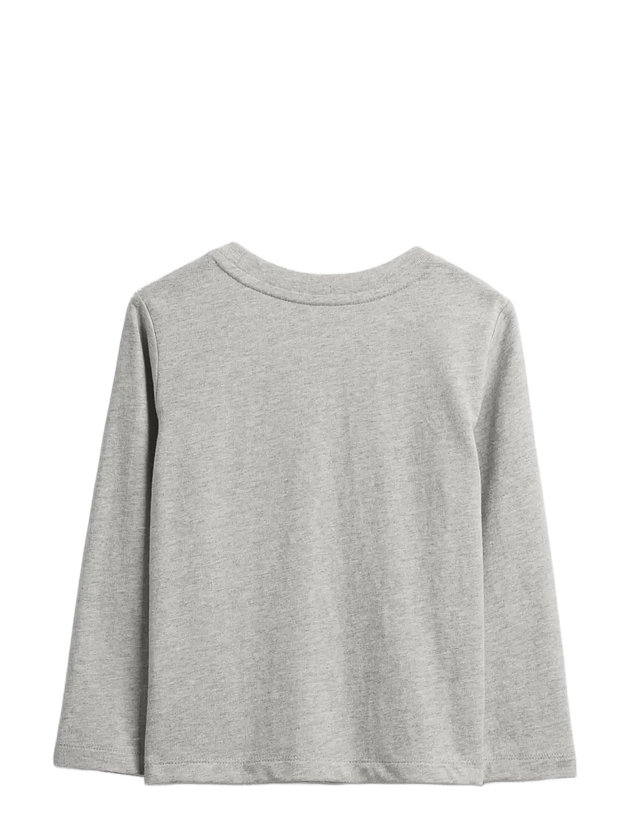 GAP - Baby & Toddler Logo Pocket T-Shirt - langärmelig - light heather grey b08 - 1