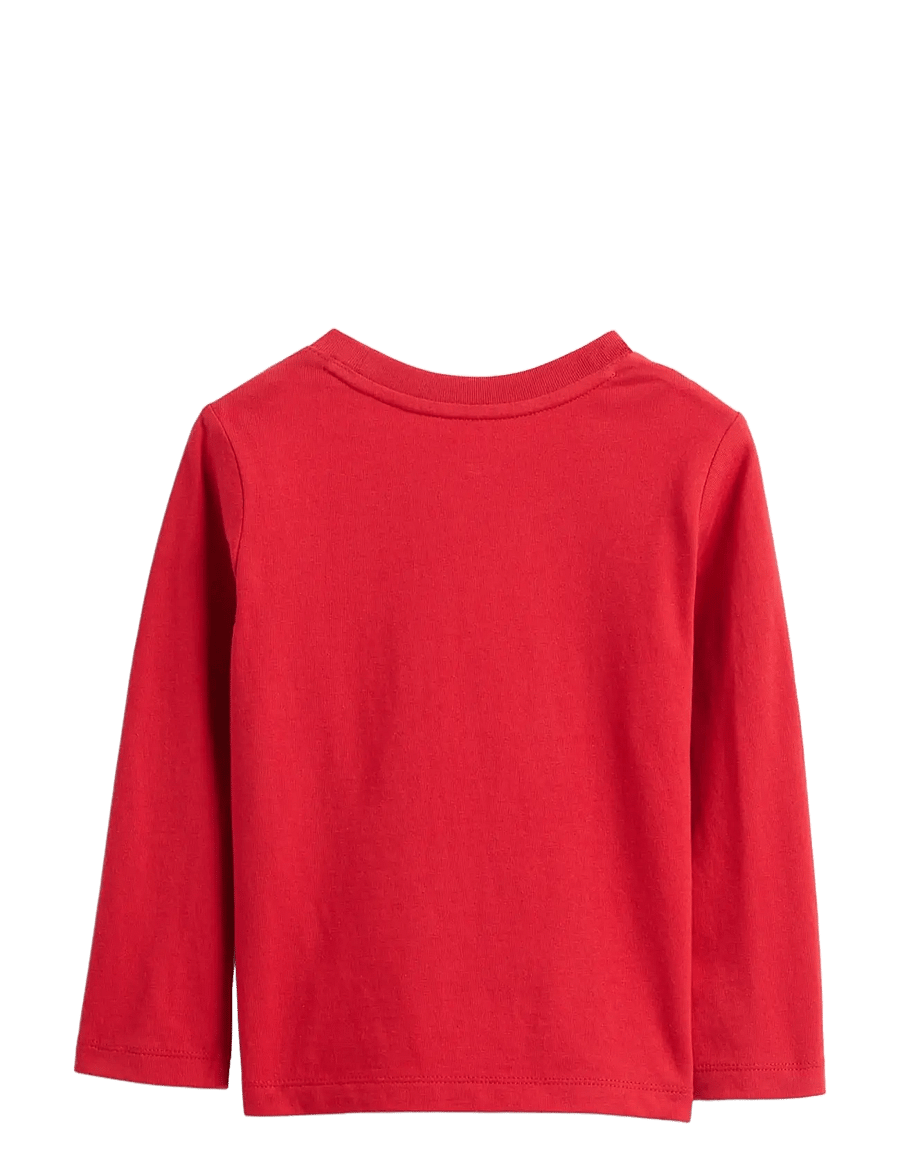GAP - Baby & Toddler Logo Pocket T-Shirt - langärmelig - modern red - 1