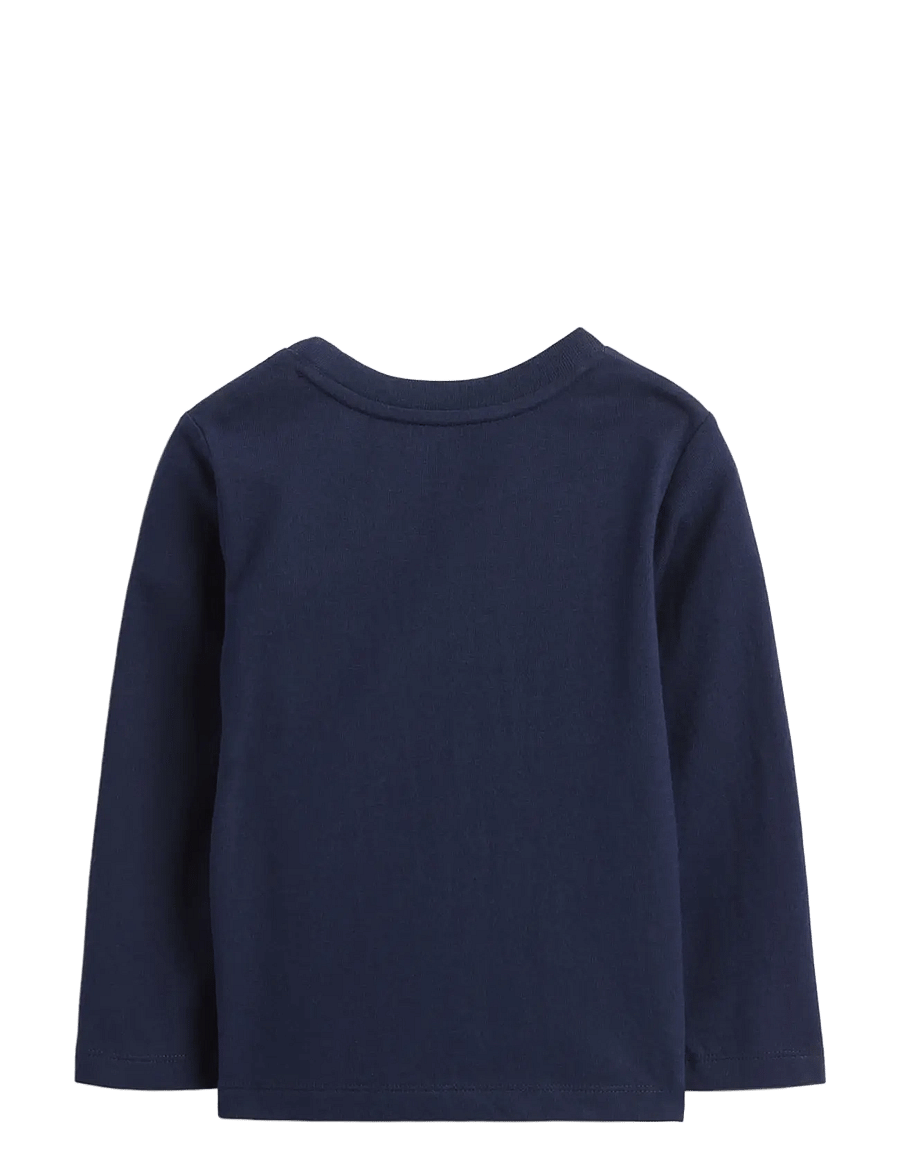 GAP - Baby & Toddler Logo Pocket T-Shirt - langärmelig - tapestry navy - 1
