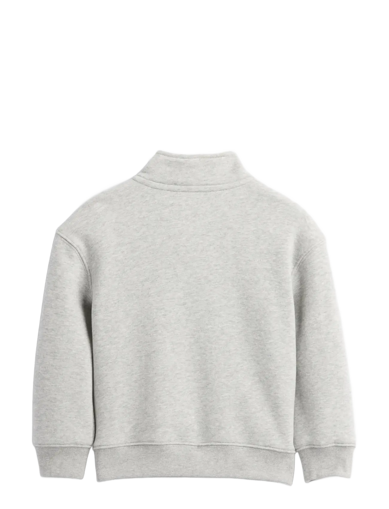 GAP - Baby & Toddler VintageSoft Quarter-Zip Pullover - sweatshirts - light heather grey b08 - 2