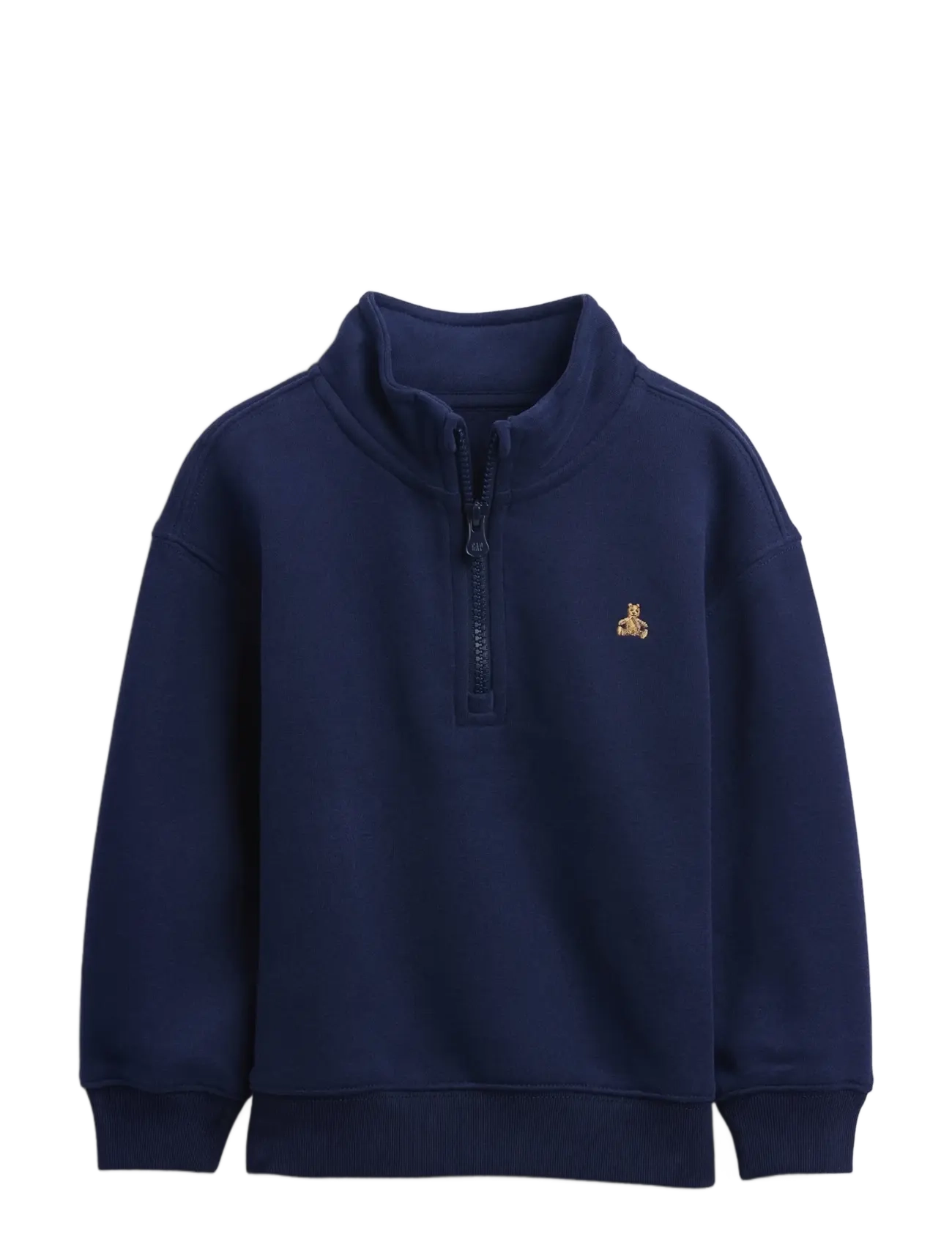 GAP Baby & Toddler VintageSoft Quarter-Zip Pullover - Tops - TAPESTRY NAVY / navy