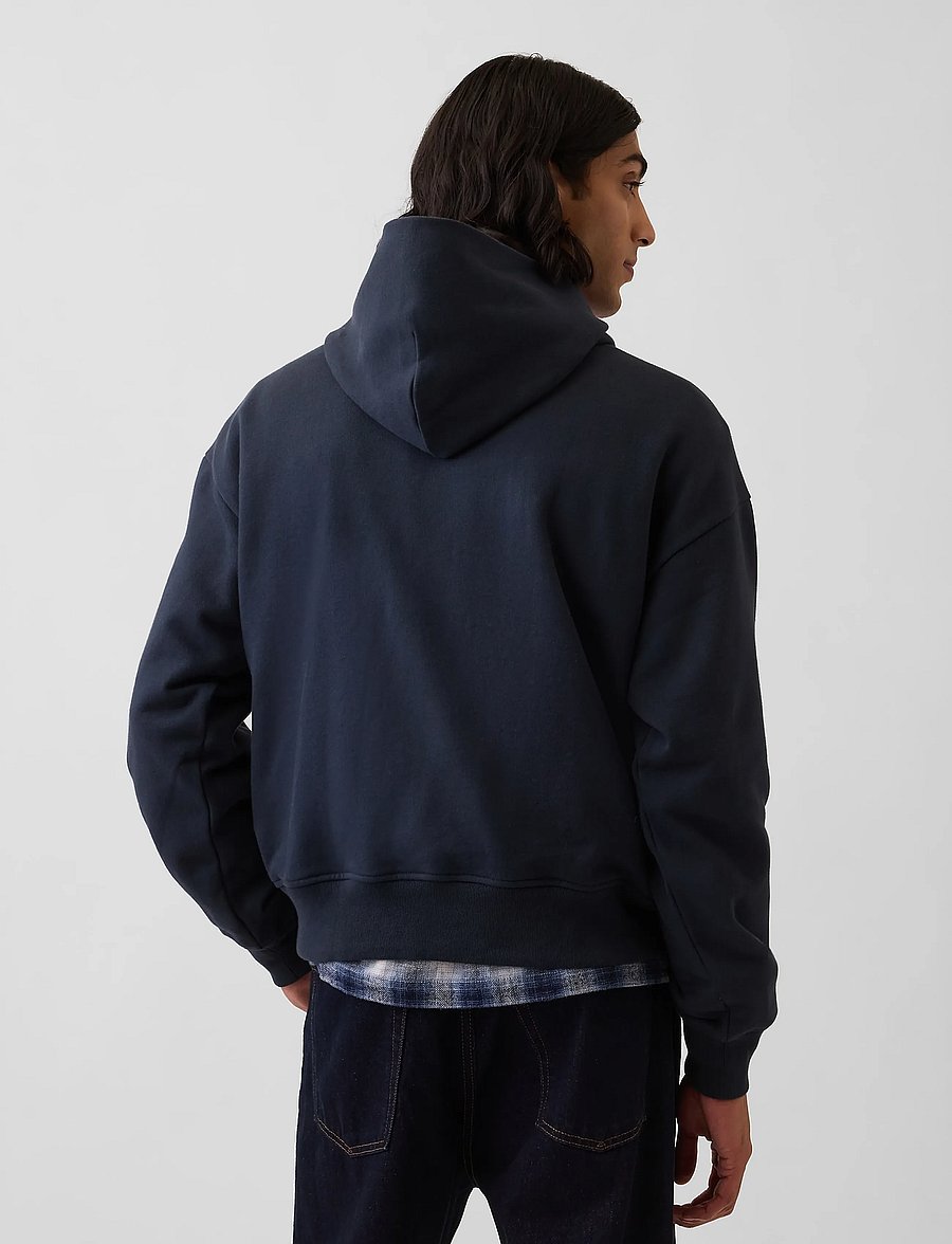 GAP - Adult Heavyweight Oversized Hoodie from the GAP collection - hoodies - new classic navy - 3