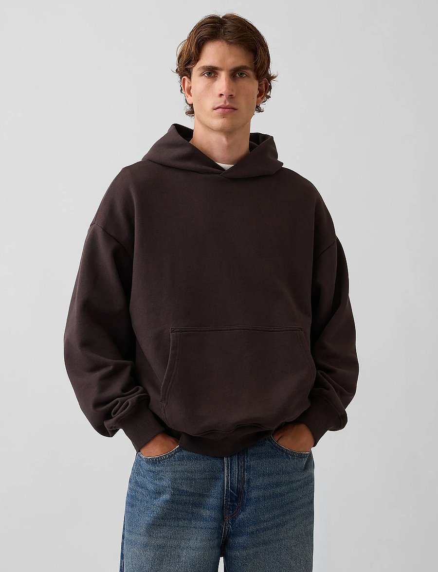 GAP - Adult Heavyweight Oversized Hoodie from the GAP collection - hoodies - terra brown - 5
