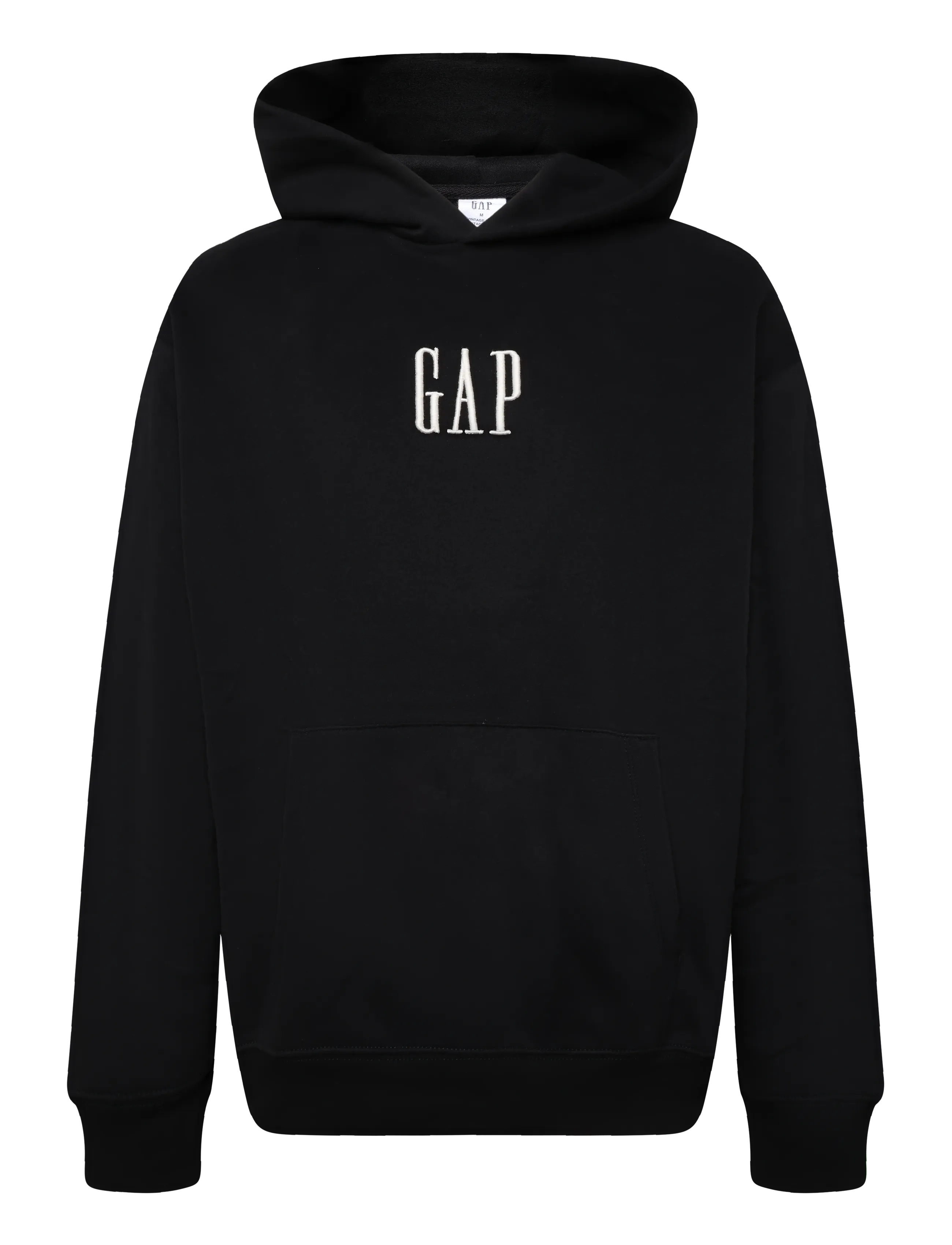 GAP - Adult Vintage Soft Oversized Gap Mini-Logo Hoodie - hættetrøjer - true black v2 - 1