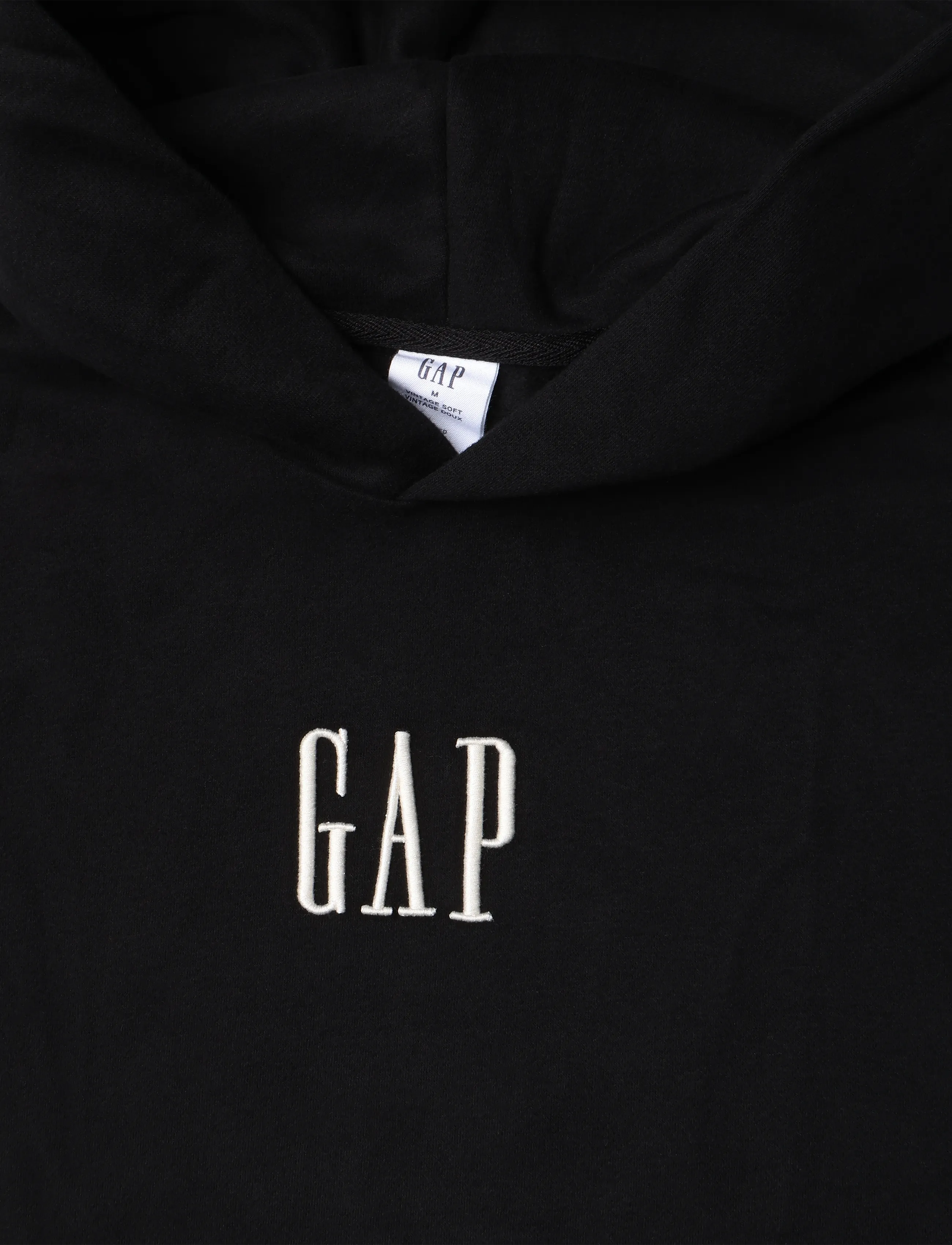 GAP - Adult Vintage Soft Oversized Gap Mini-Logo Hoodie - hættetrøjer - true black v2 - 5