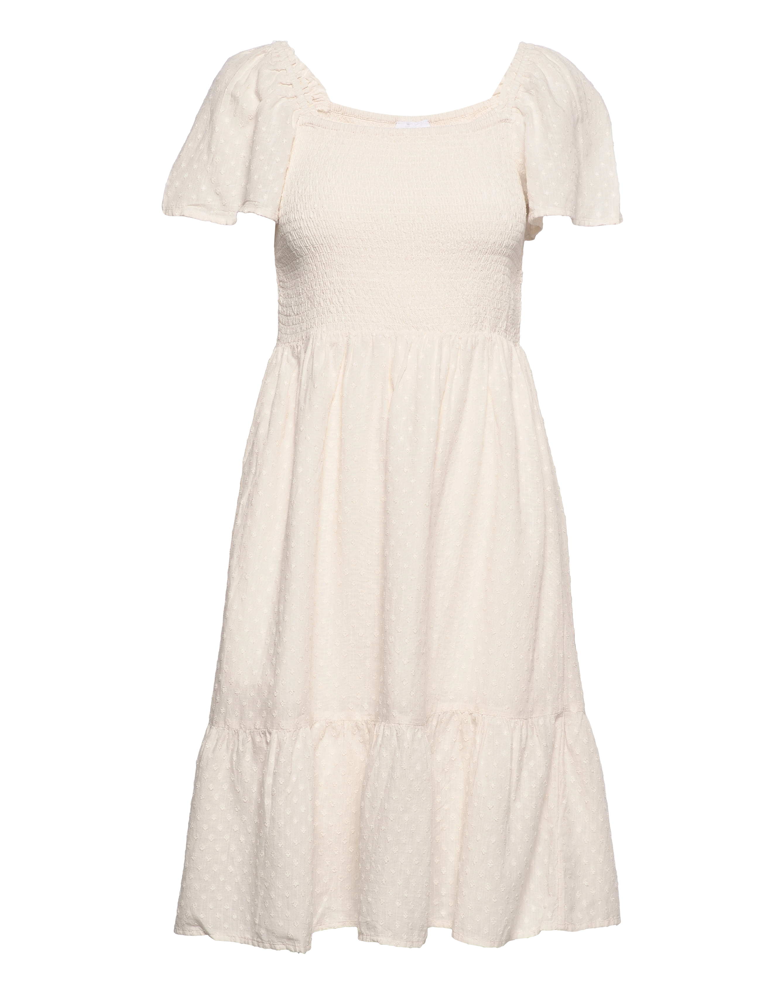 V-SS SQ NK MIDI DRESS - FLURRY