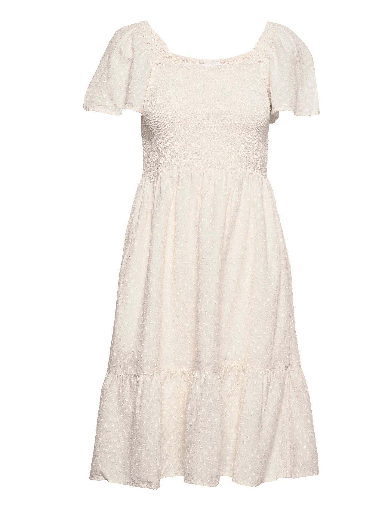 V-SS SQ NK MIDI DRESS - FLURRY