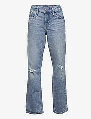 GAP - Teen Mid Rise '90s Loose Jeans with Washwell - džinsi ar platiem galiem - light wash - 0