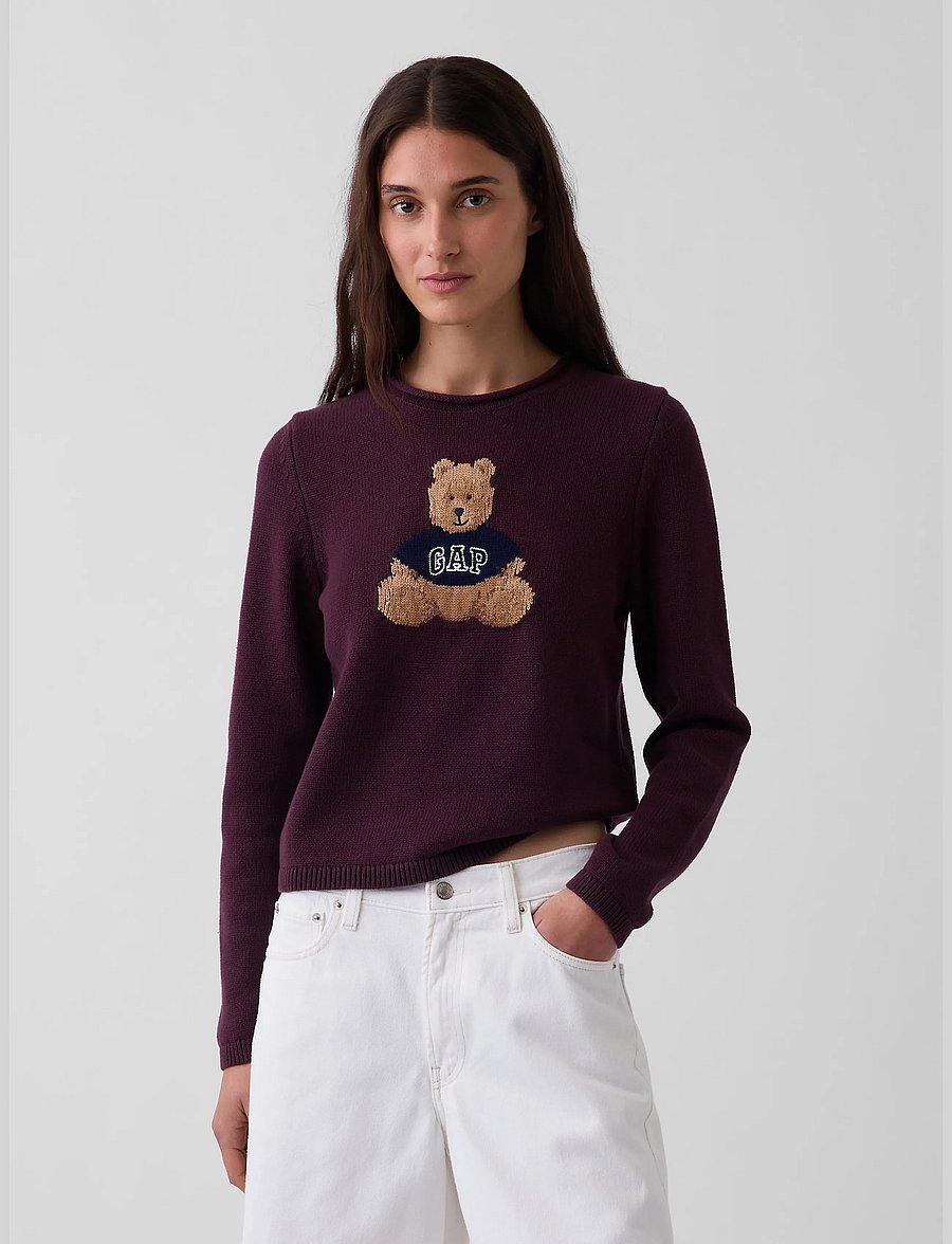 GAP - 100% Cotton Rollneck Sweater from the GAP collection - stickade tröjor - brannan bear - 0