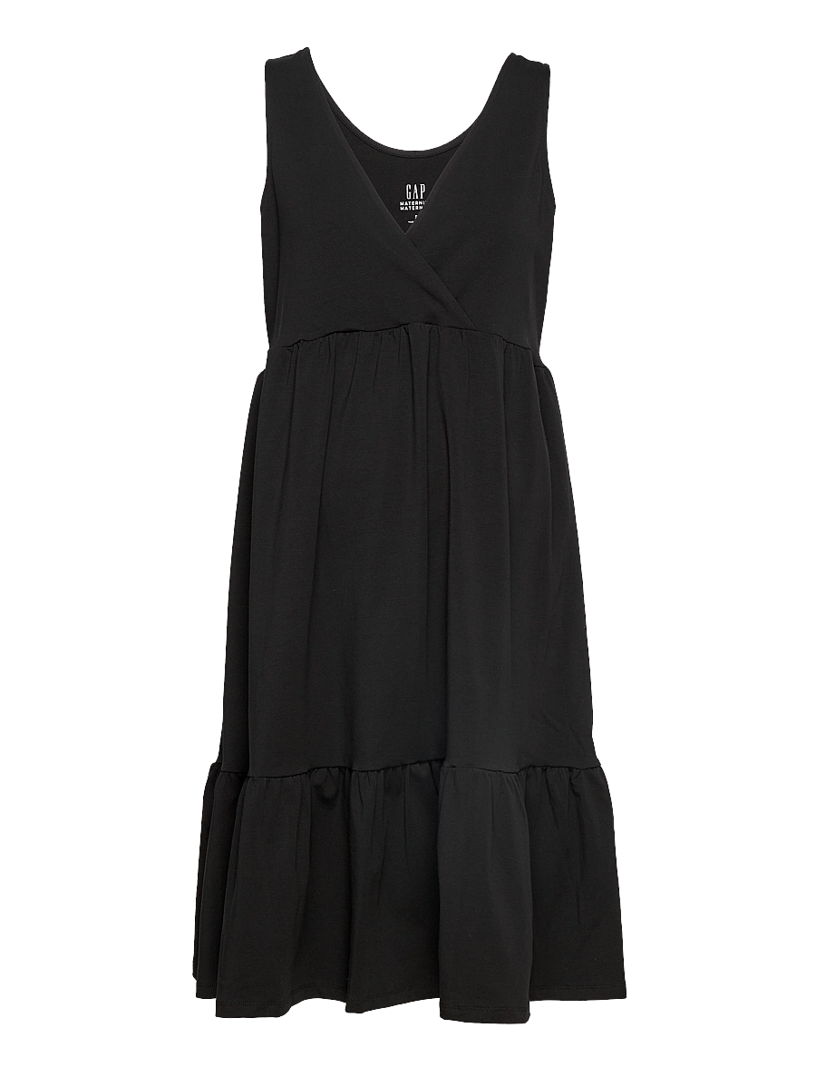 GAP - Maternity Tiered Tank Dress - true black - 0