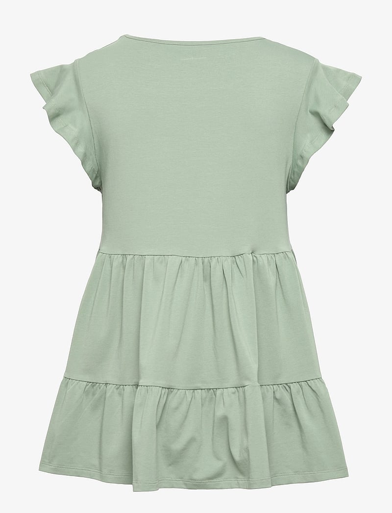 GAP - Maternity Flutter Sleeve Top - stutterma blússur - gasoline green - 1