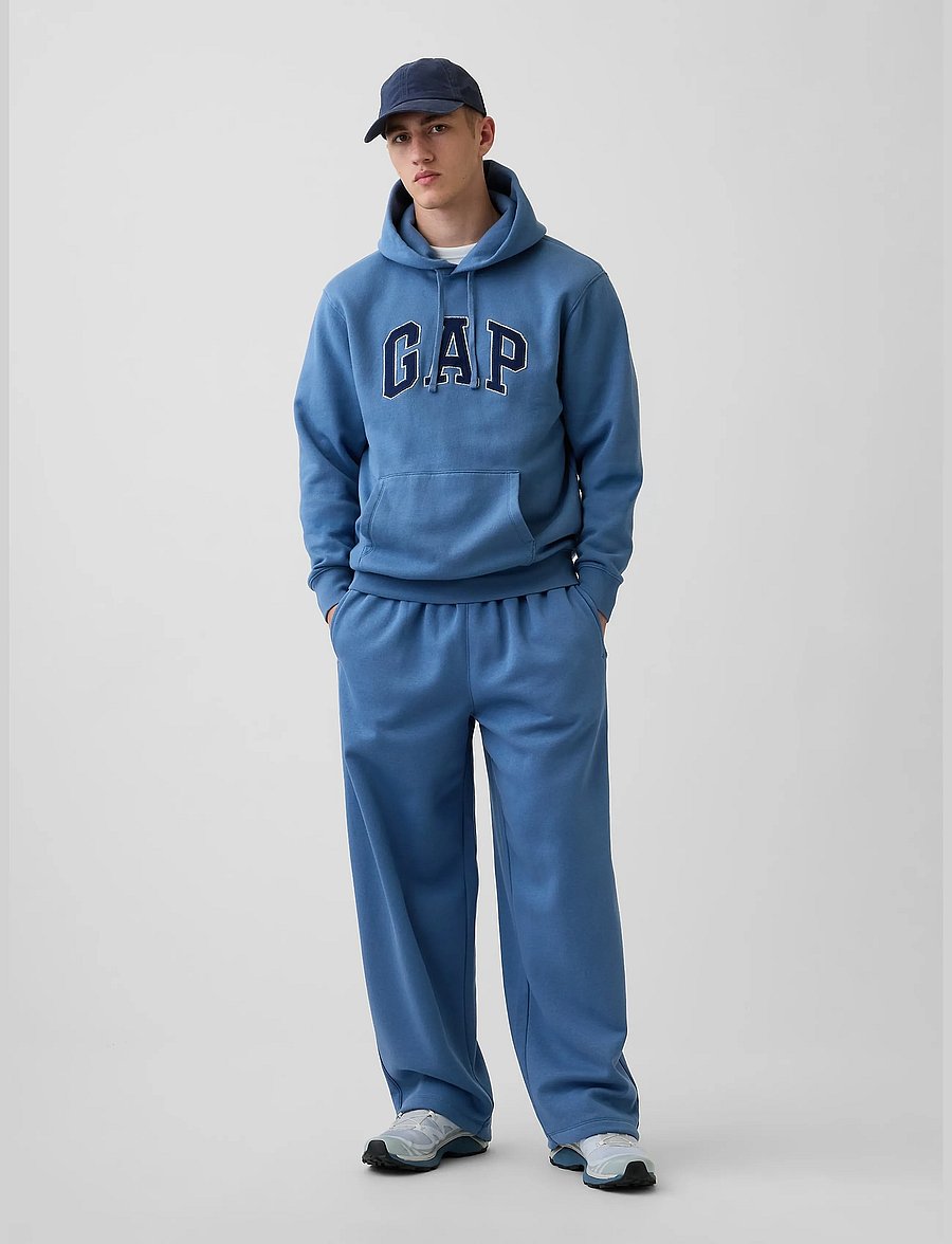 GAP - Adult VintageSoft Baggy Sweatpants from the GAP collection - kollektioner - bainbridge blue - 0