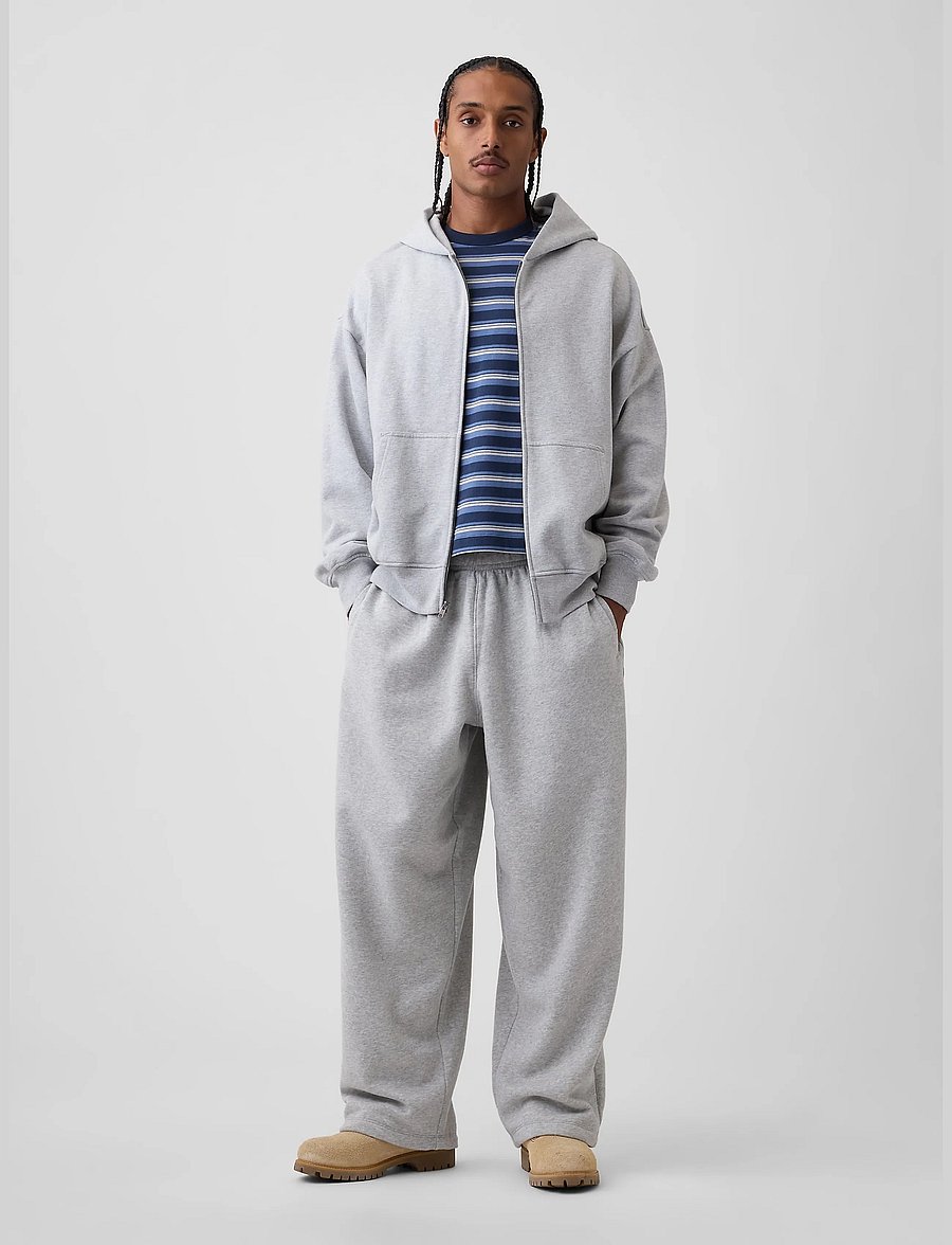 GAP - Adult VintageSoft Baggy Sweatpants from the GAP collection - collections - light heather grey b08 - 0